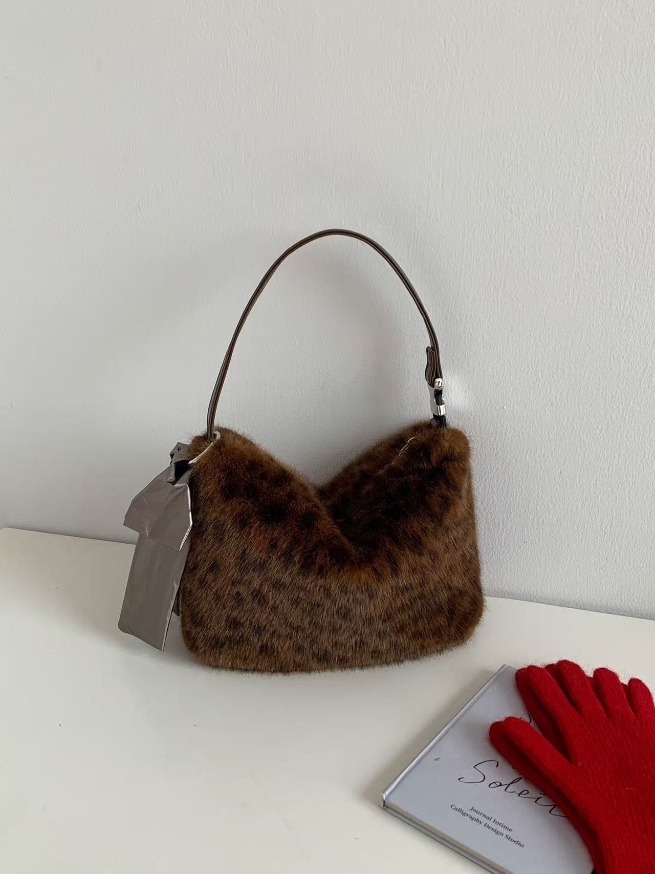 エコファージップアップレオパードトートバッグショルダーバッグキーリングセット | 詳細画像13