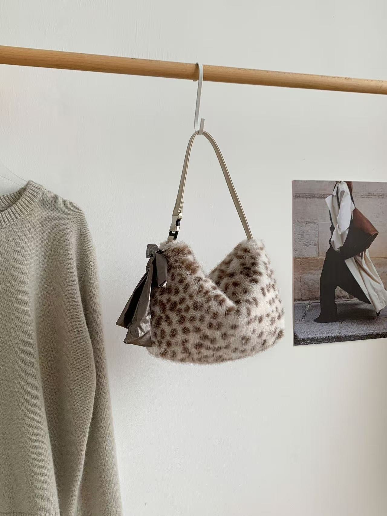 エコファージップアップレオパードトートバッグショルダーバッグキーリングセット | 詳細画像14