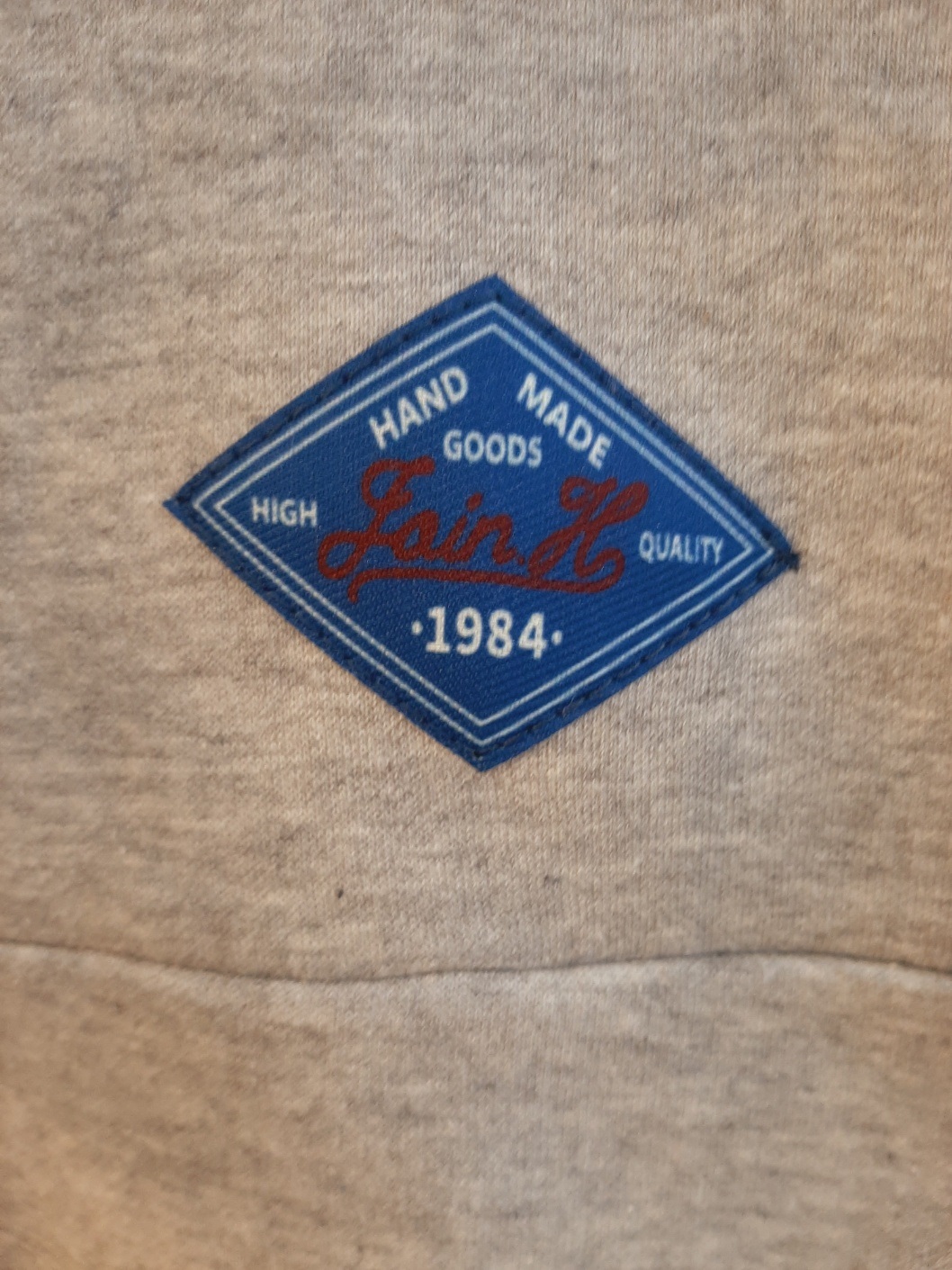 裏起毛コットンボタンハイネックルーズ長袖ロゴスウェット | 詳細画像9