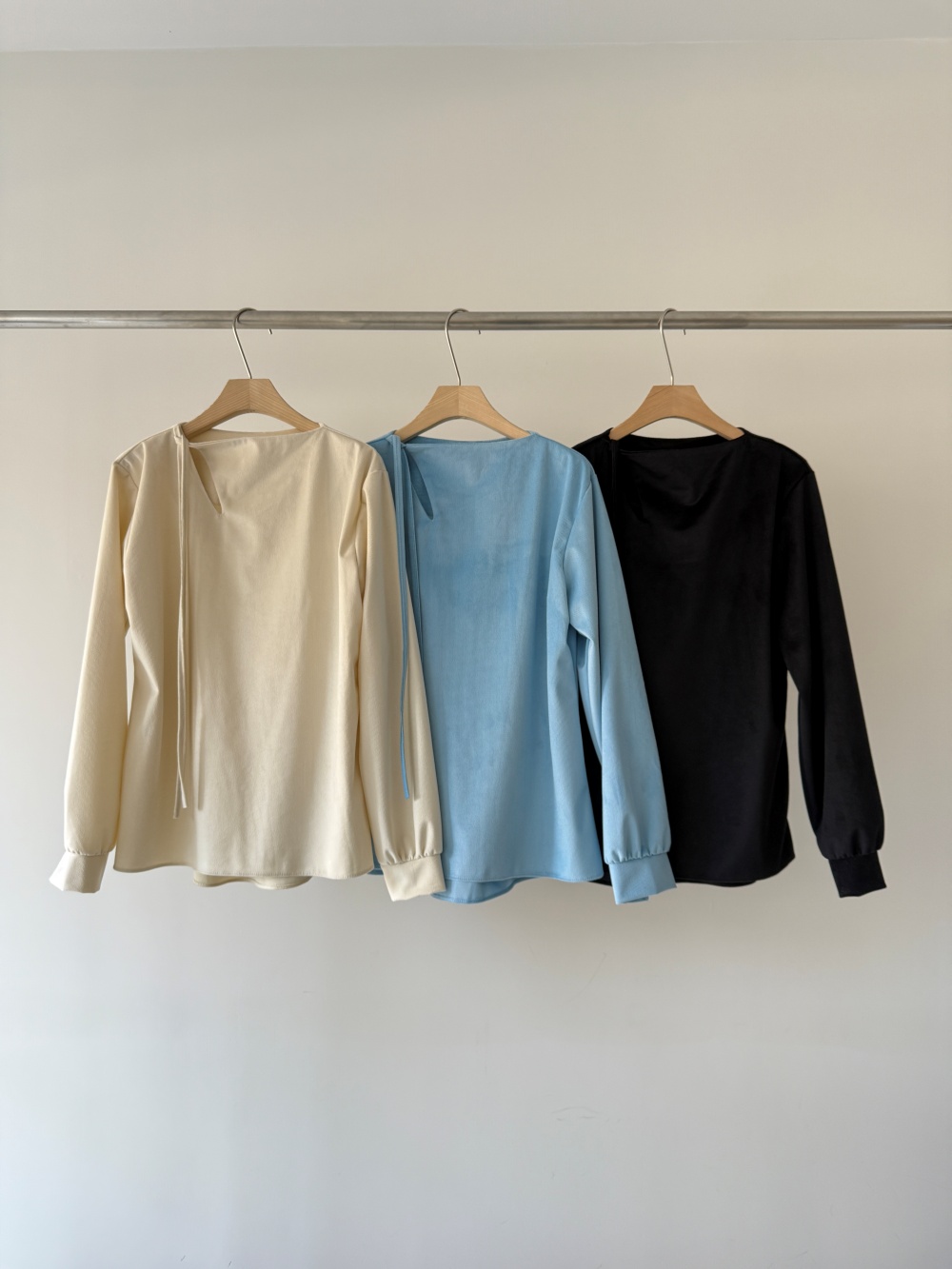 リボン長袖カラーブラウス | 詳細画像26