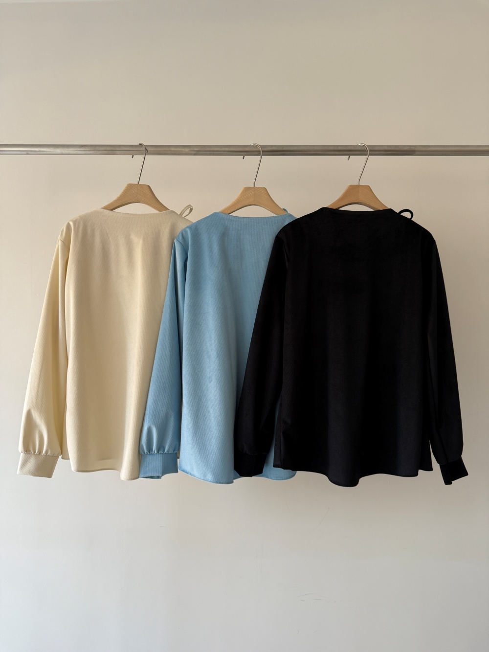 リボン長袖カラーブラウス | 詳細画像27