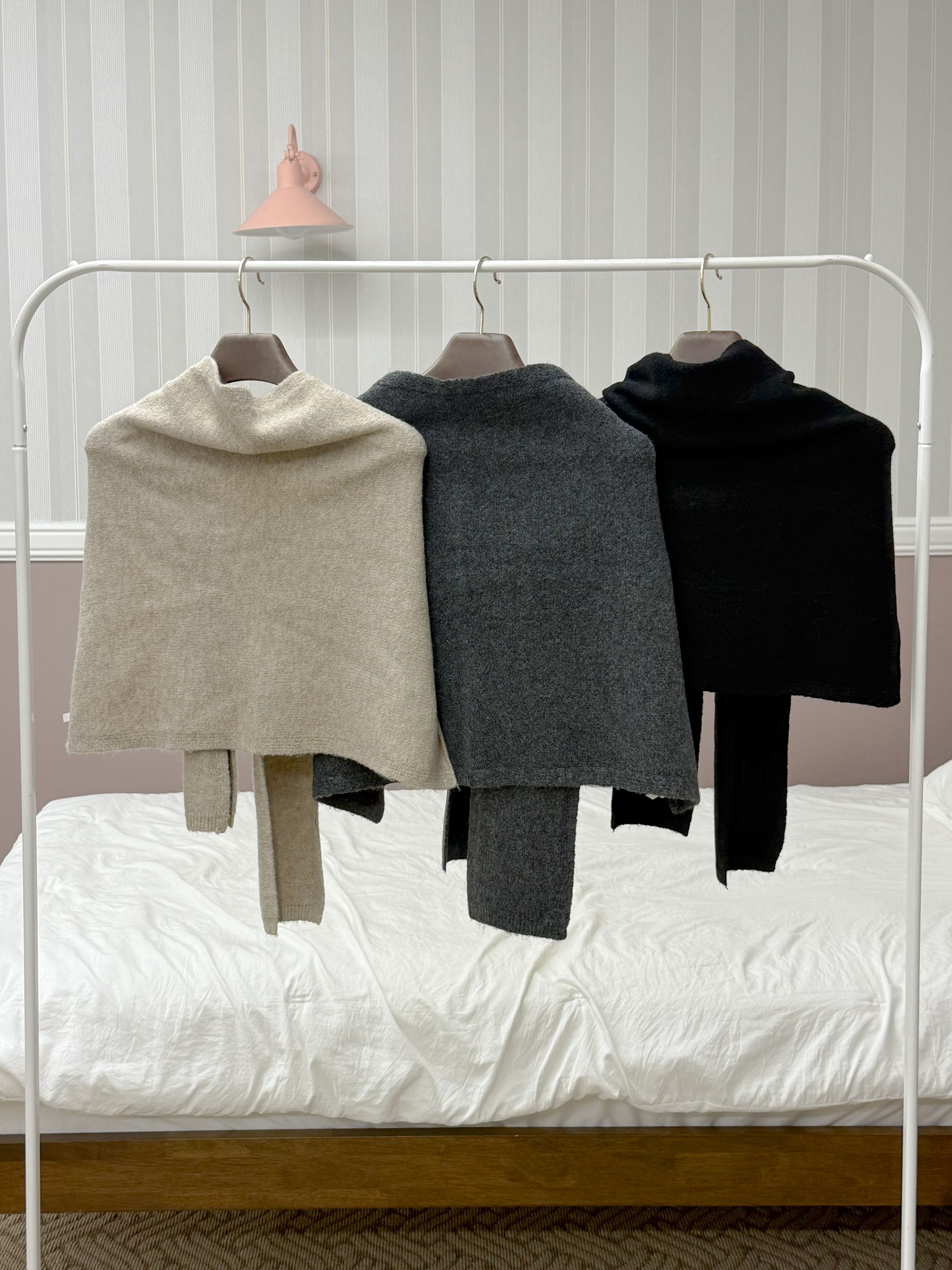 シンプルベーシックカラーショール | 詳細画像3