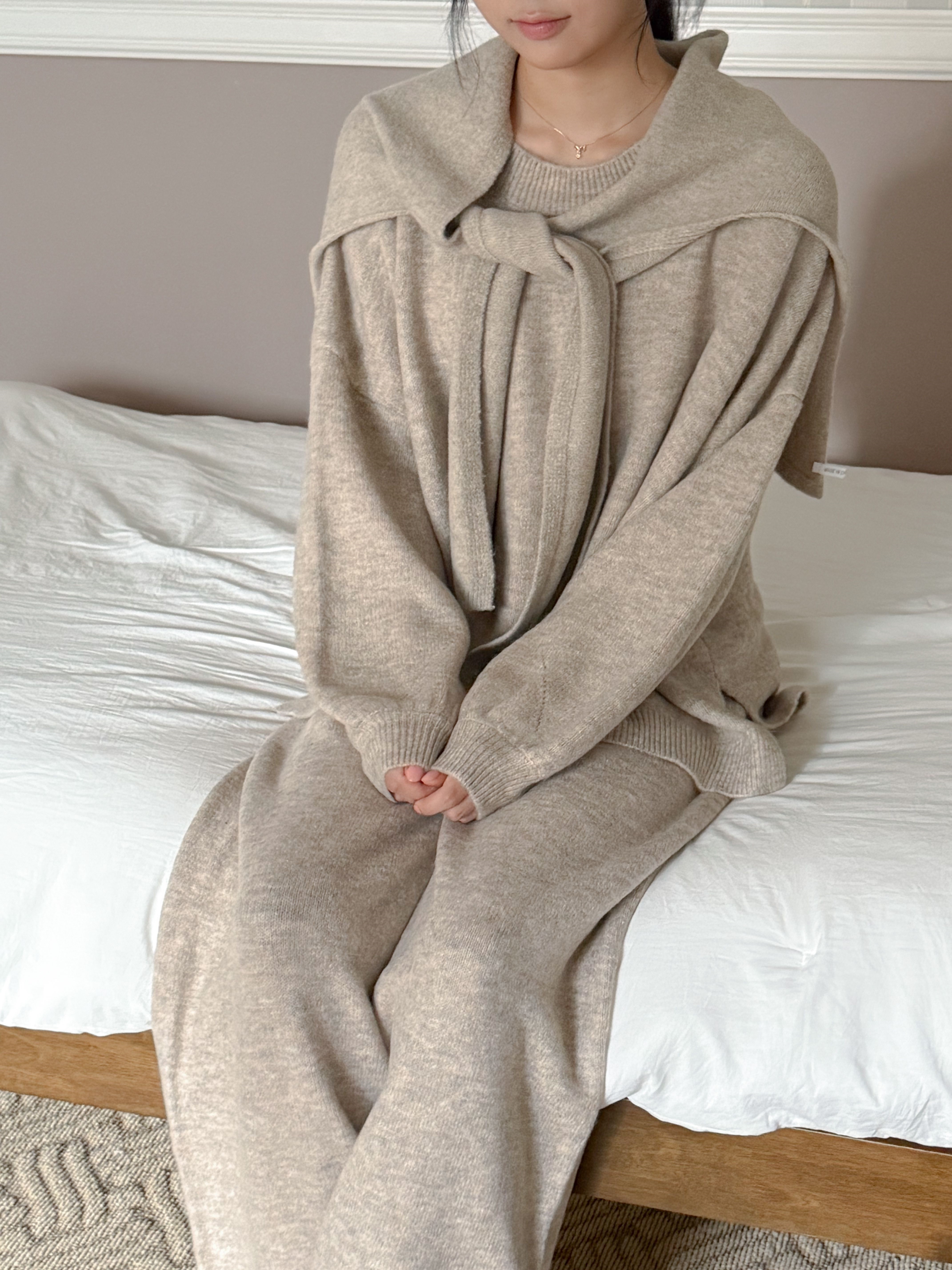 シンプルベーシックカラーショール | 詳細画像5