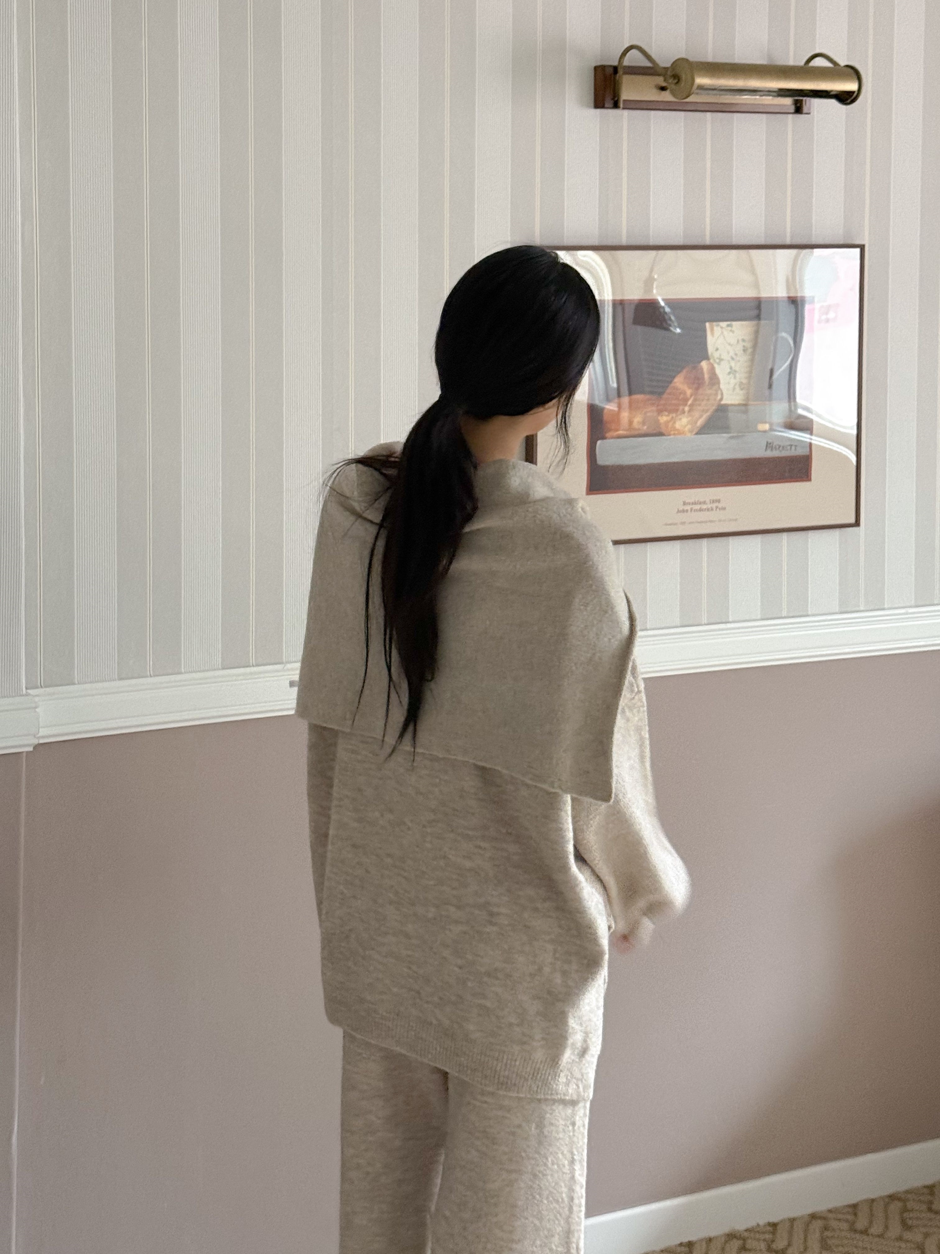 シンプルベーシックカラーショール | 詳細画像6