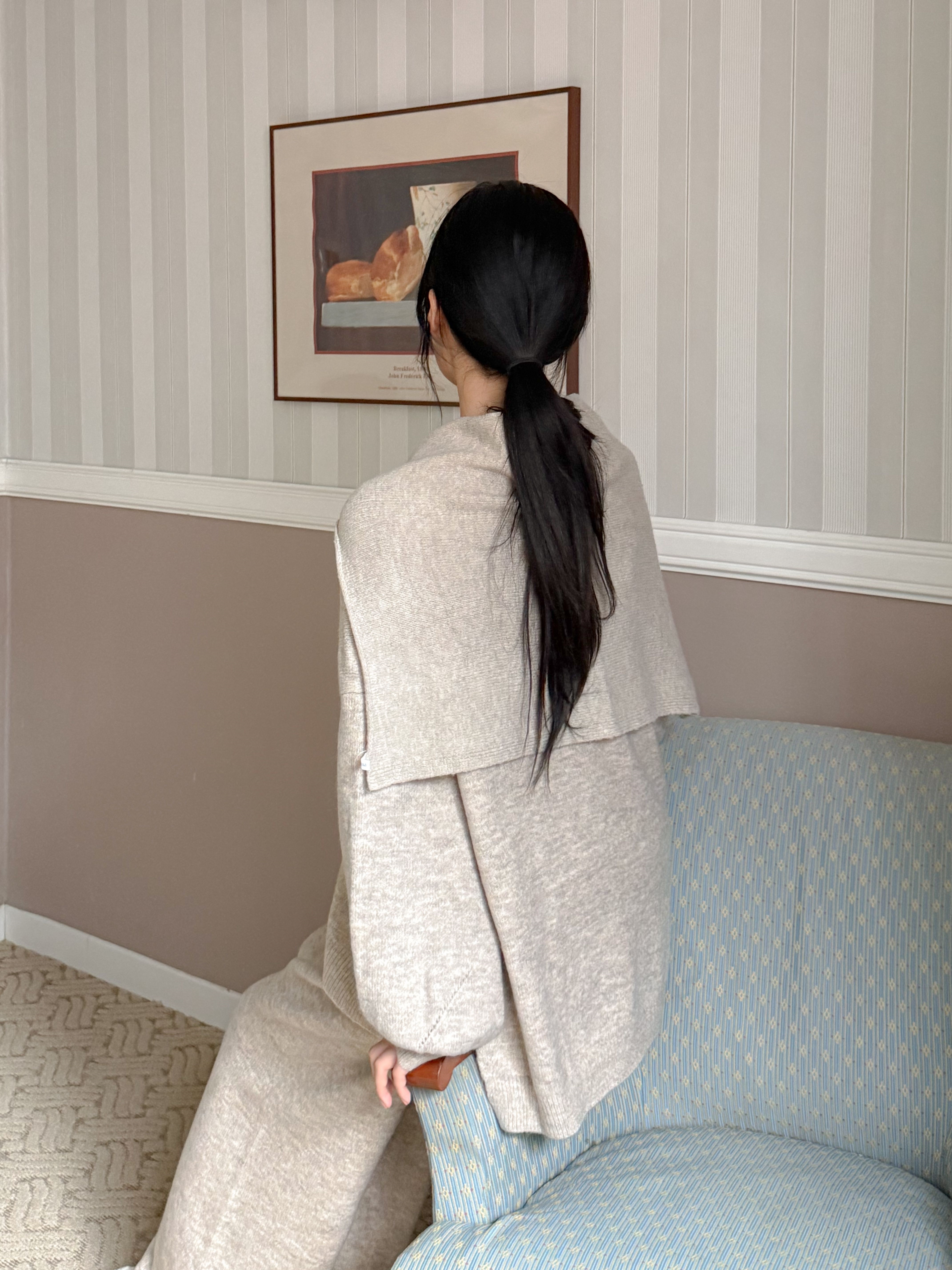 シンプルベーシックカラーショール | 詳細画像7