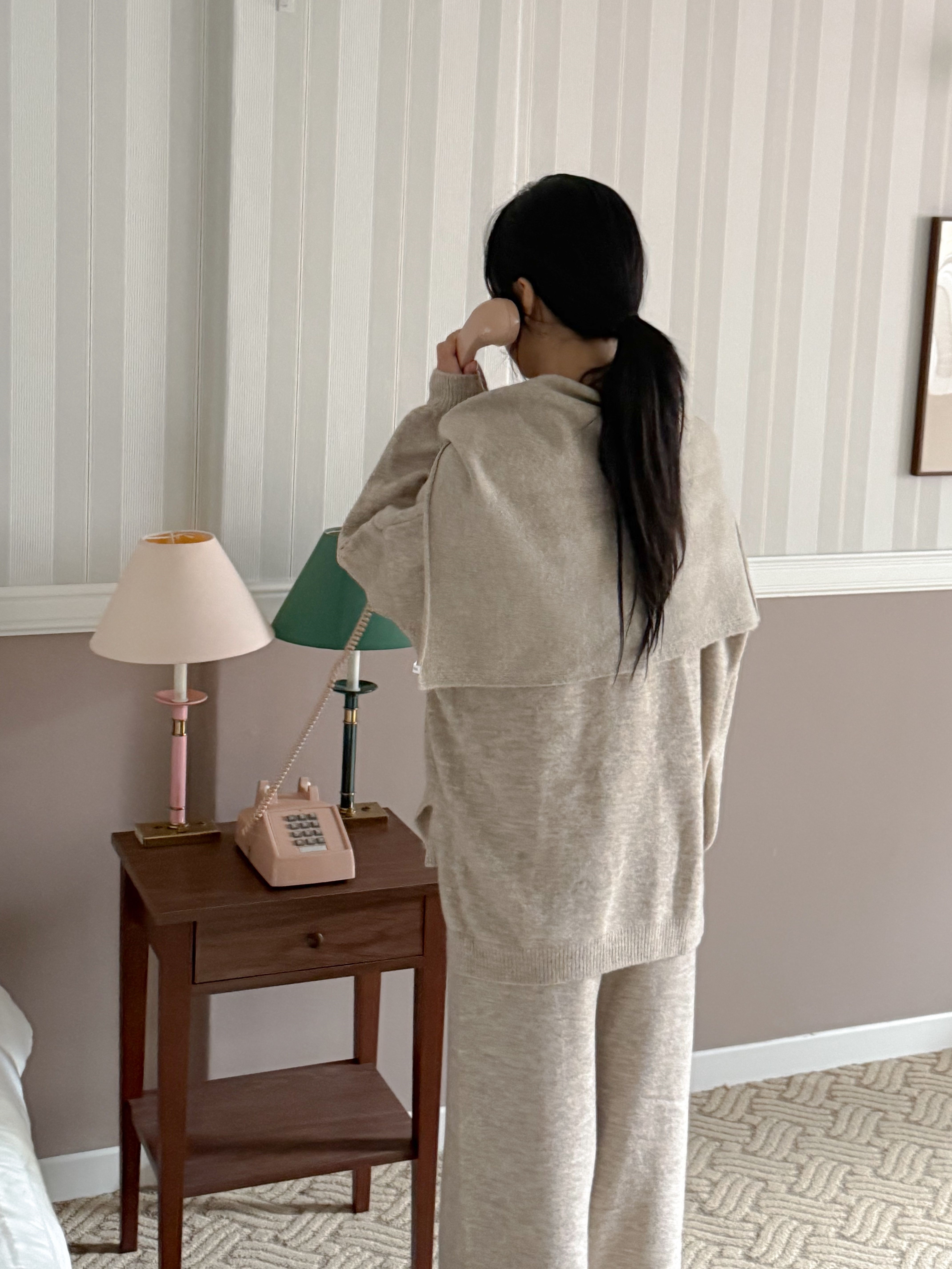 シンプルベーシックカラーショール | 詳細画像8