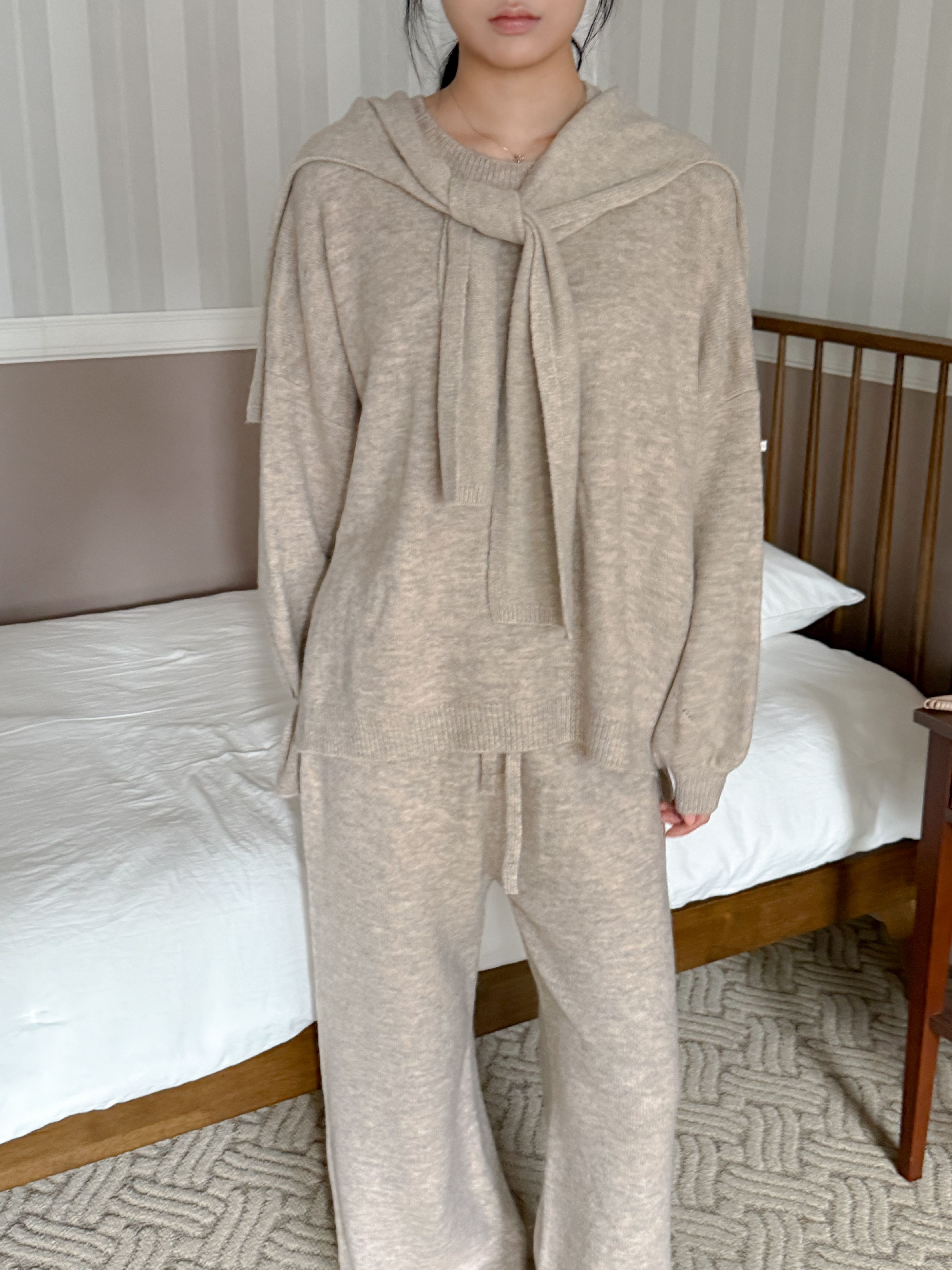 シンプルベーシックカラーショール | 詳細画像11