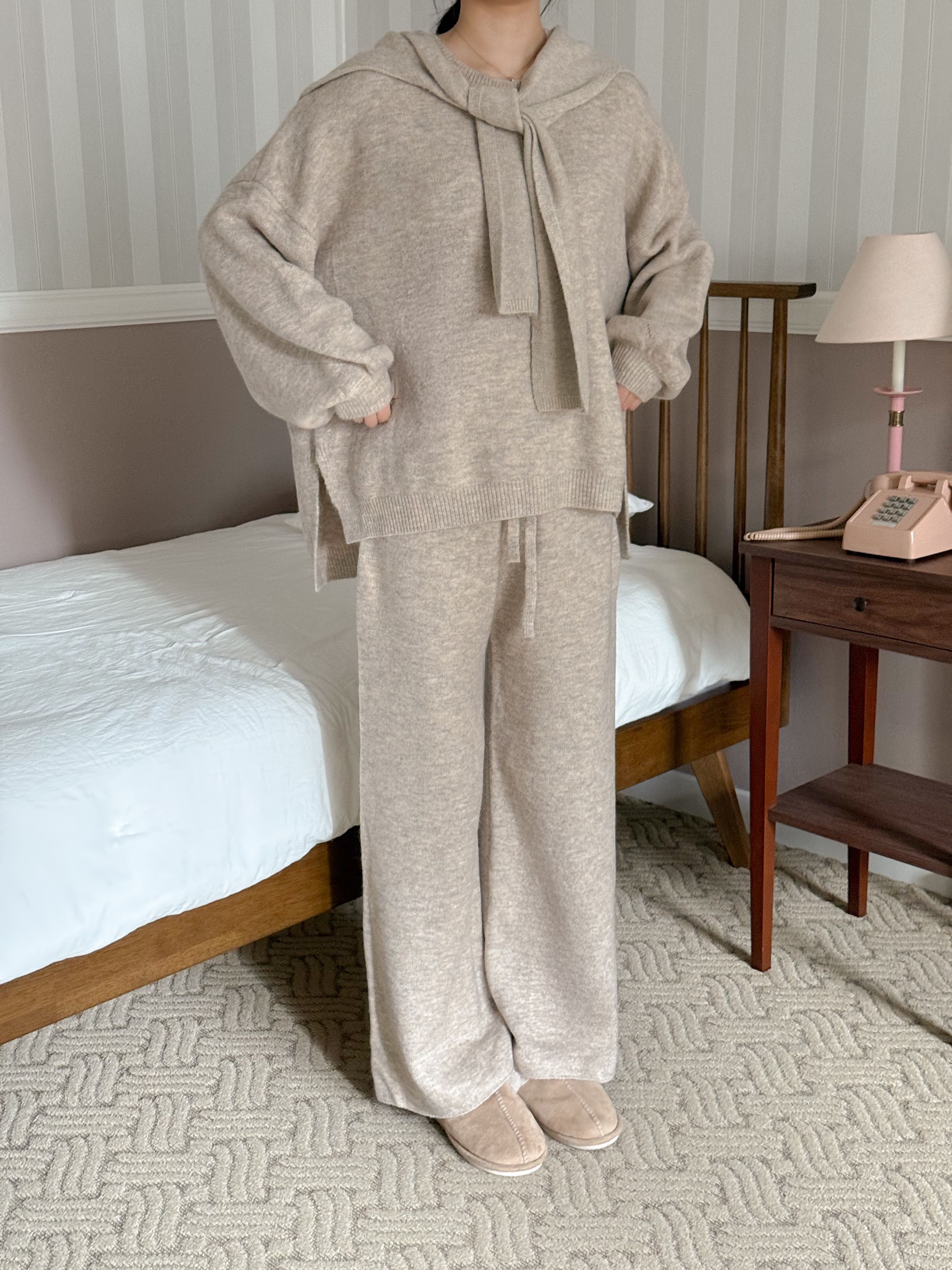 シンプルベーシックカラーショール | 詳細画像14