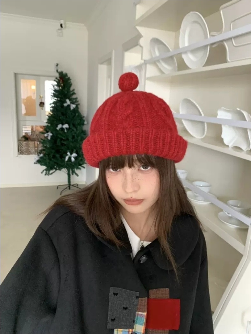 ケーブルカラービーニー | 詳細画像3