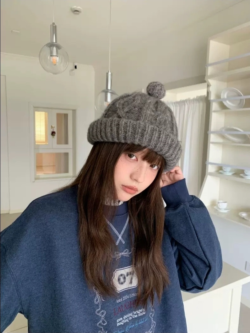 ケーブルカラービーニー | 詳細画像5