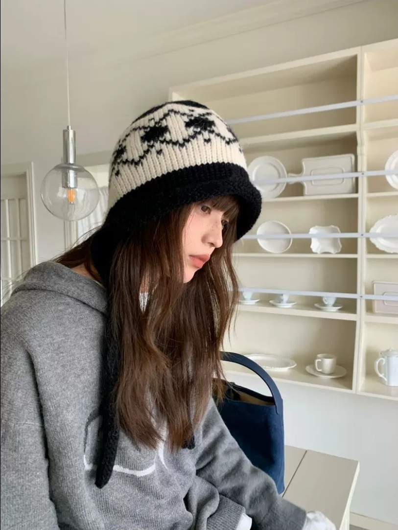 ウール混配色カラービーニー | 詳細画像5