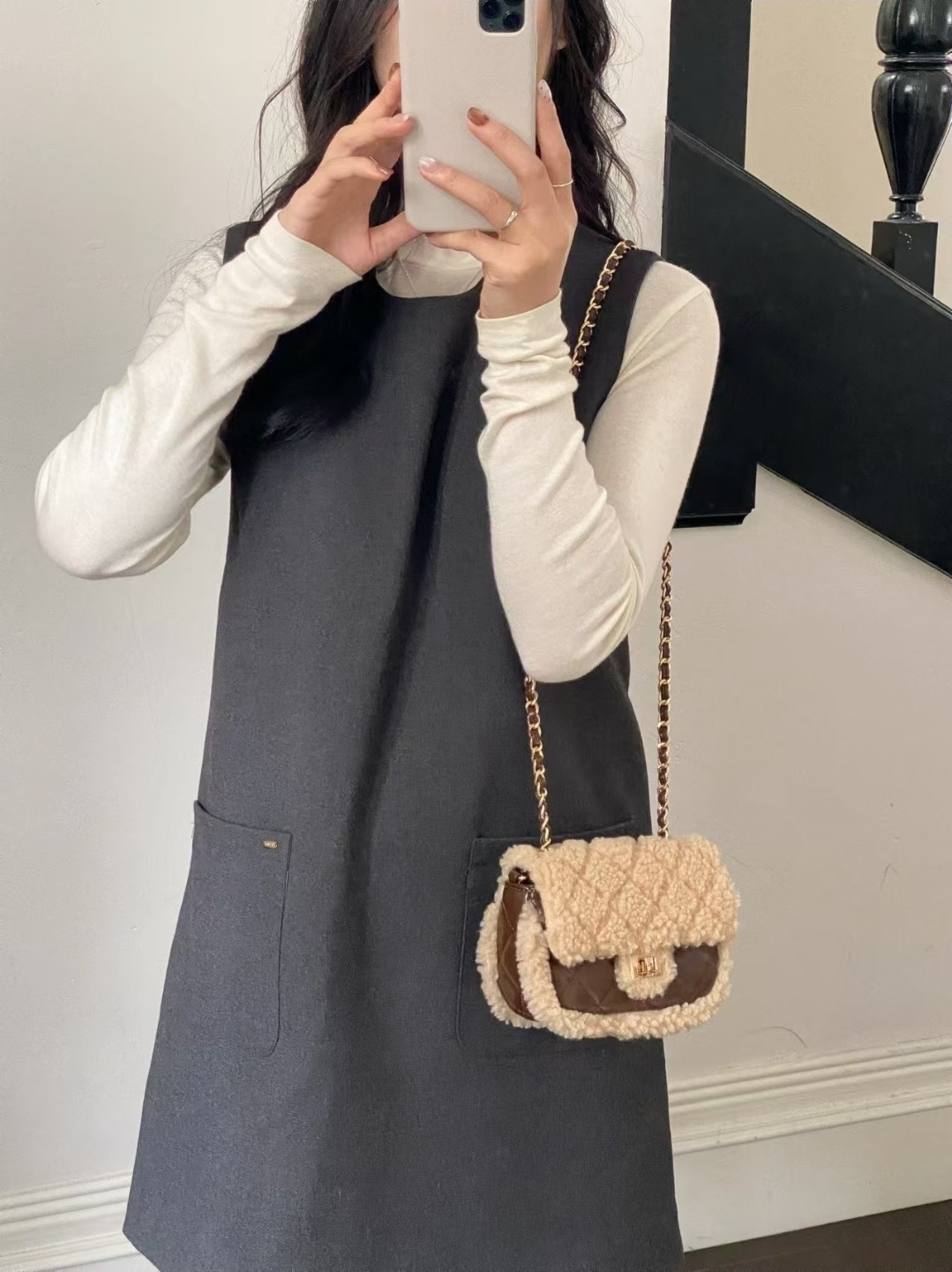 ボアカラーショルダーバッグ | 詳細画像2