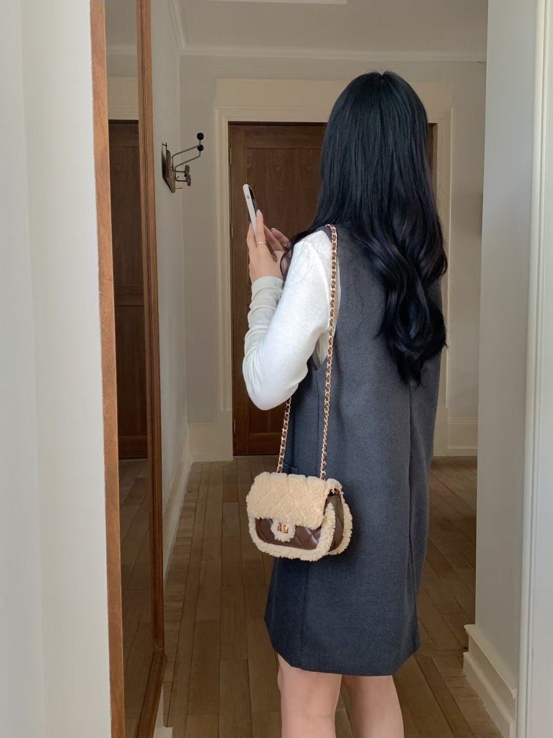 ボアカラーショルダーバッグ | 詳細画像4