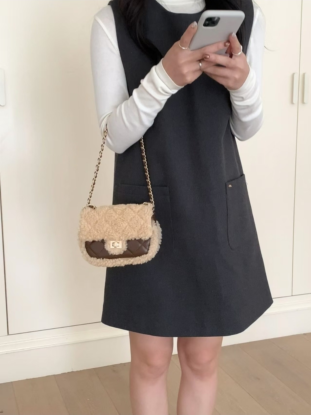 ボアカラーショルダーバッグ | 詳細画像5