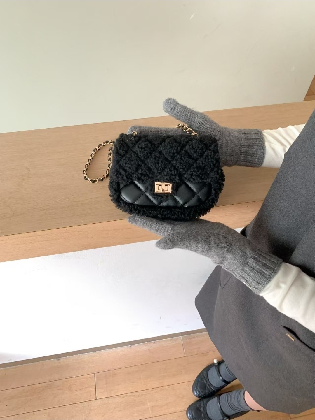 ボアカラーショルダーバッグ | 詳細画像9