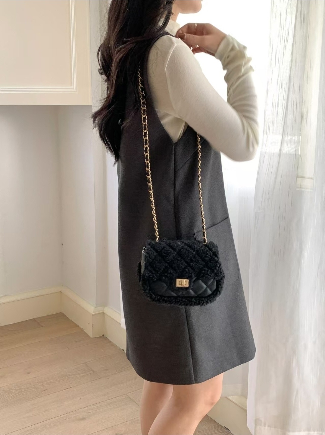 ボアカラーショルダーバッグ | 詳細画像13