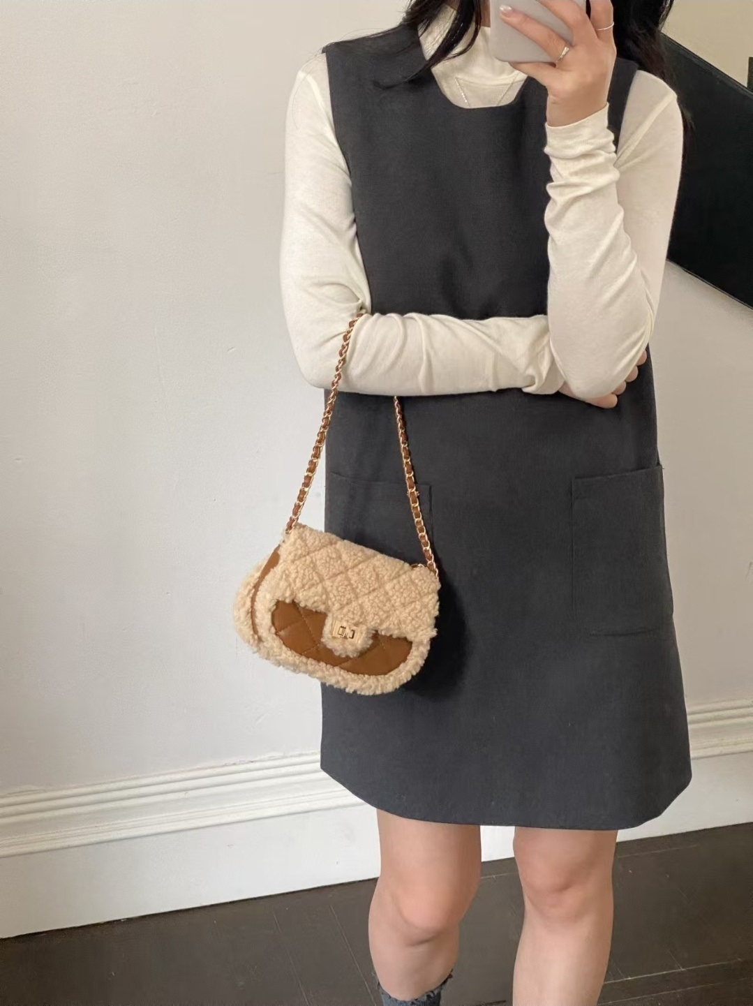 ボアカラーショルダーバッグ | 詳細画像15