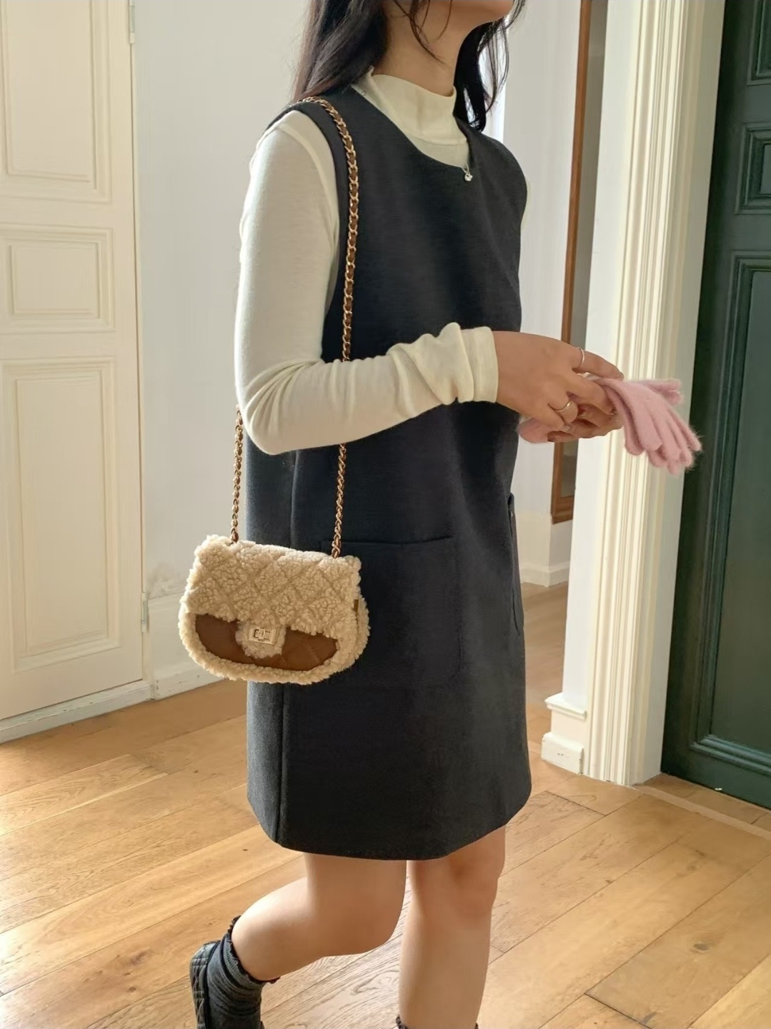 ボアカラーショルダーバッグ | 詳細画像20