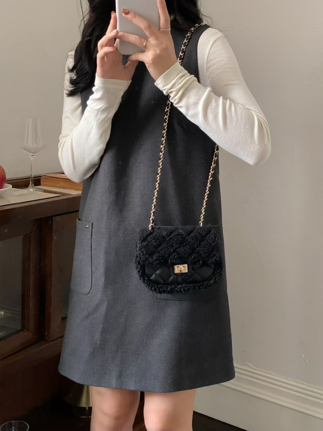 ボアカラーショルダーバッグ | 詳細画像16