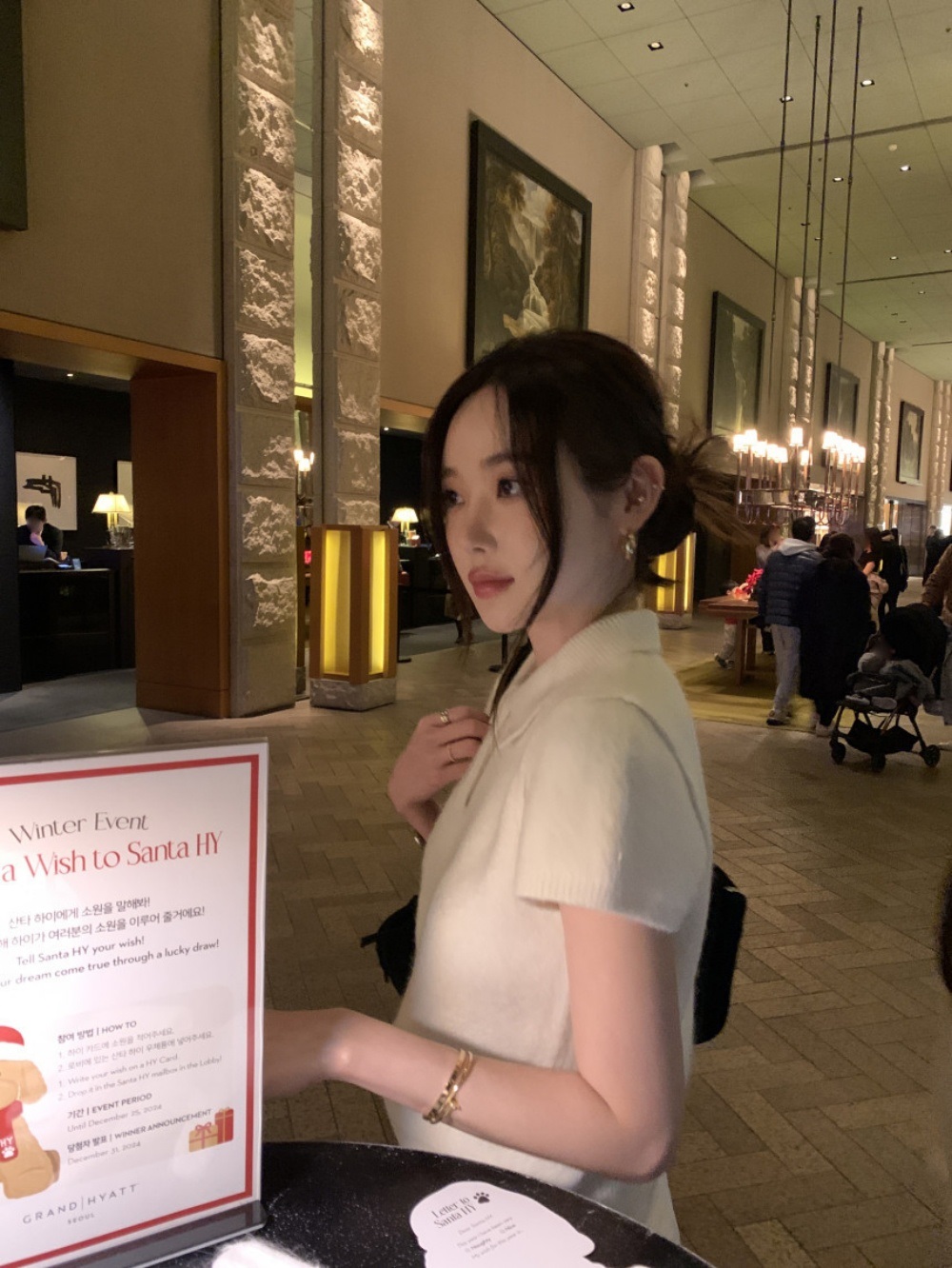 ボタンカラー半袖ニット | 詳細画像10