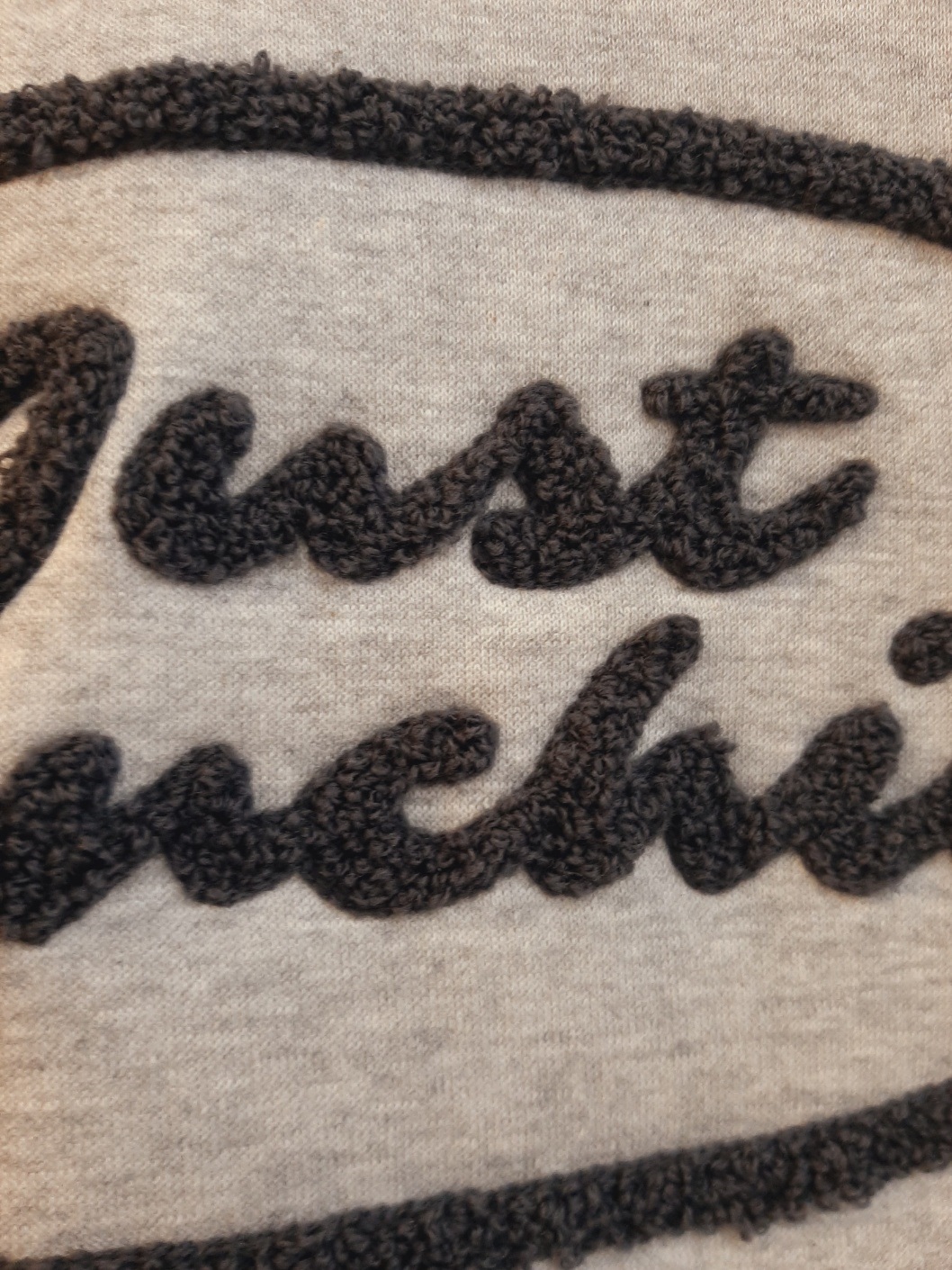 裏起毛ラウンドネックオーバーサイズ刺繍スウェット | 詳細画像11