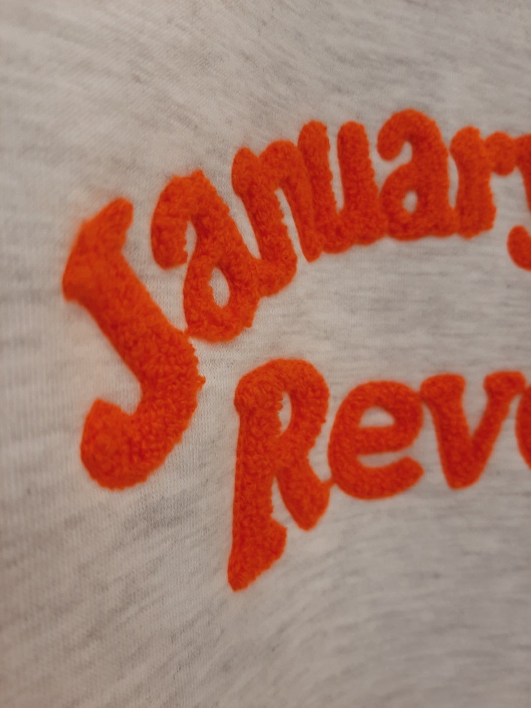 裏起毛ラウンドネックオーバーサイズレタリングスウェット | 詳細画像15