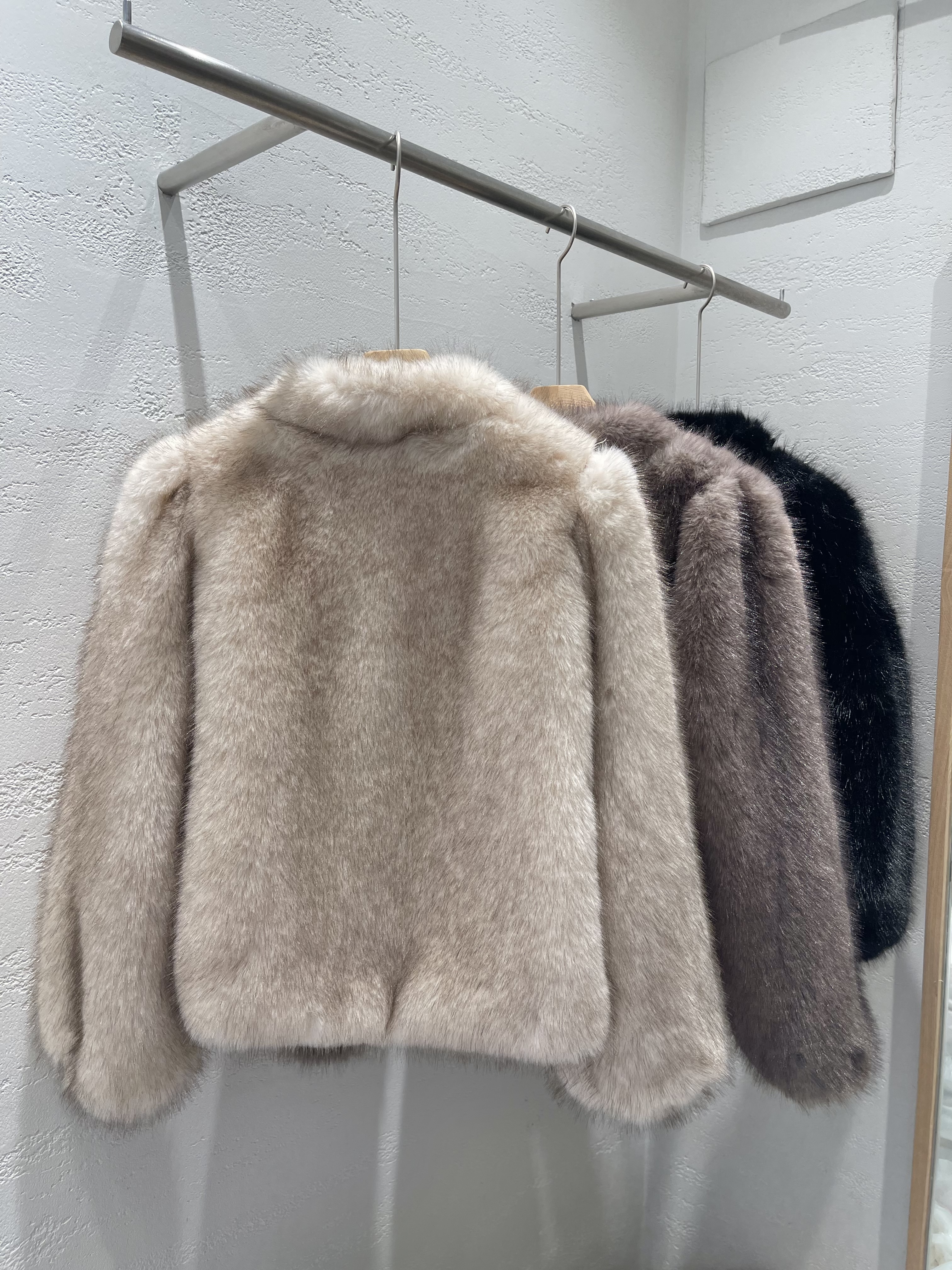 エコファーショート長袖ジャンパー | 詳細画像24