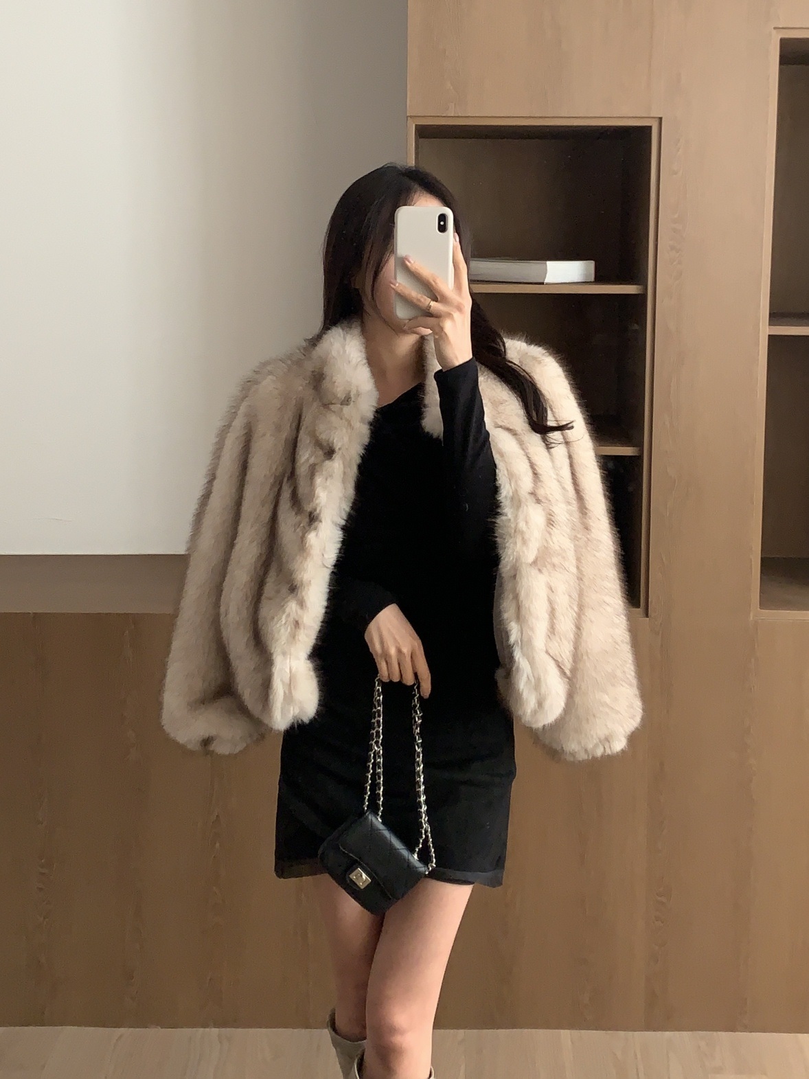 エコファーショート長袖ジャンパー | 詳細画像7