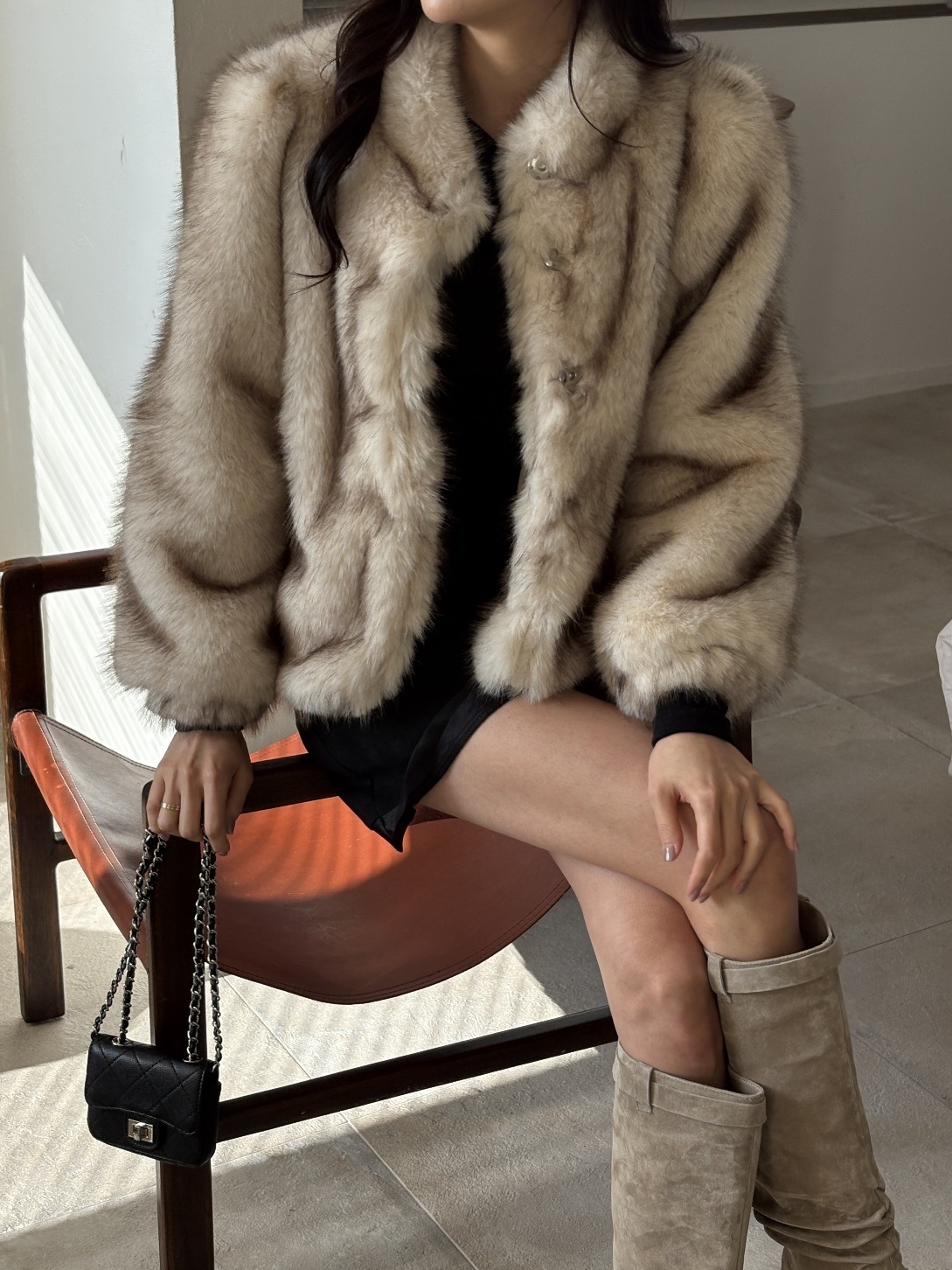 エコファーショート長袖ジャンパー | 詳細画像9