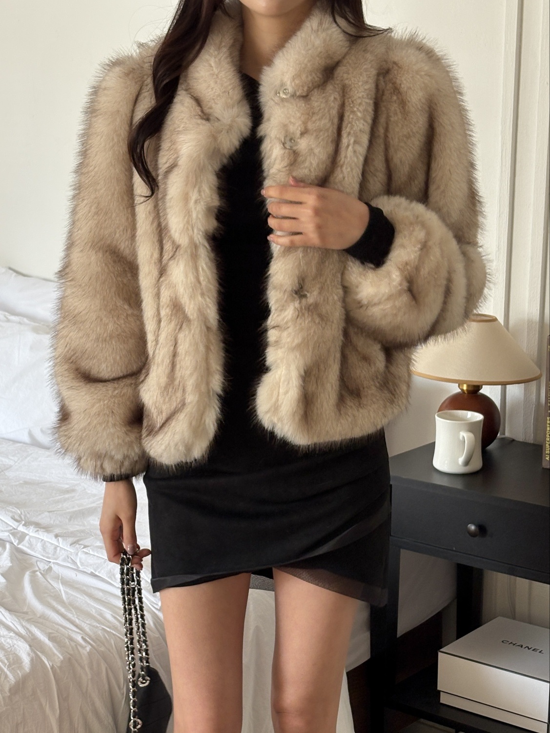 エコファーショート長袖ジャンパー | 詳細画像13