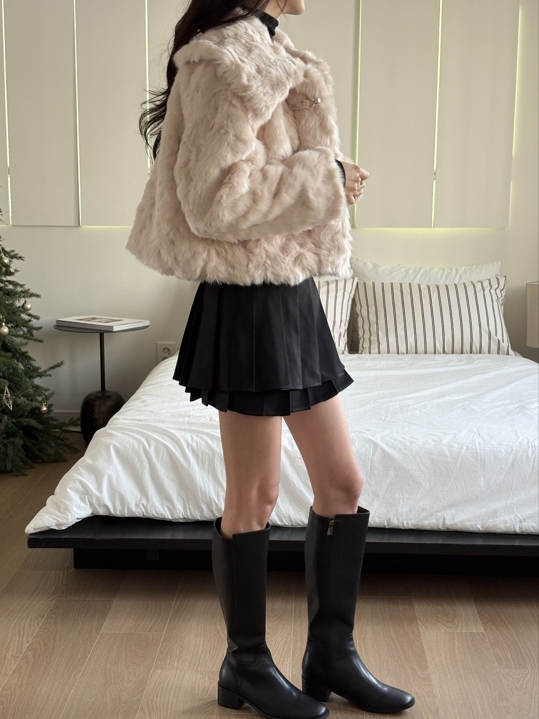 エコファーカラーバックルショート長袖ジャンパー | 詳細画像19