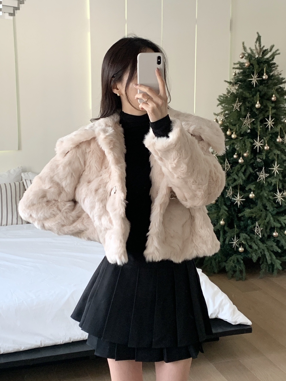 エコファーカラーバックルショート長袖ジャンパー | 詳細画像20