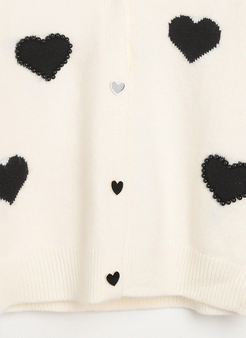長袖ハートカーディガンニット | 詳細画像16