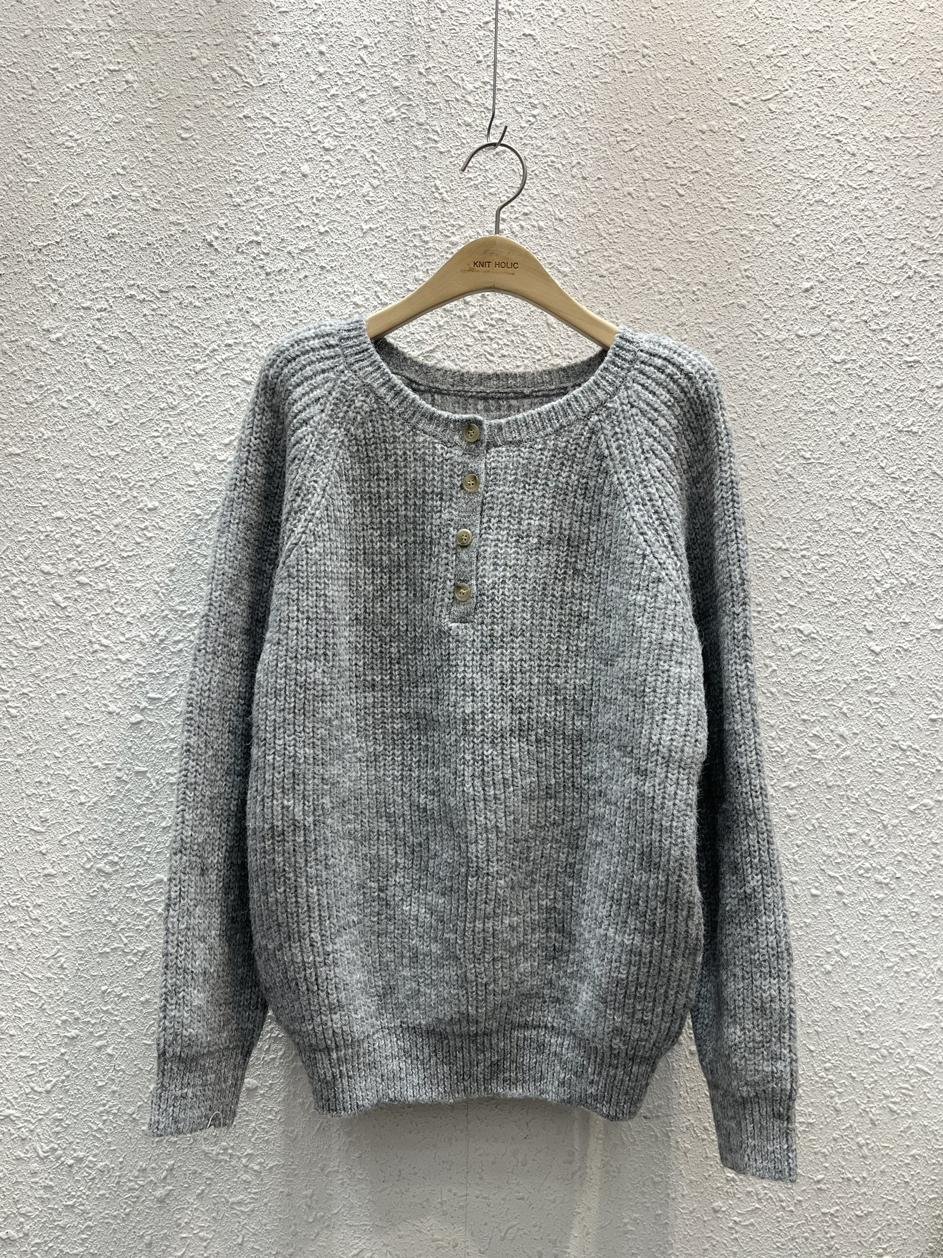 ボタンヘンリーネック長袖ニット | 詳細画像11