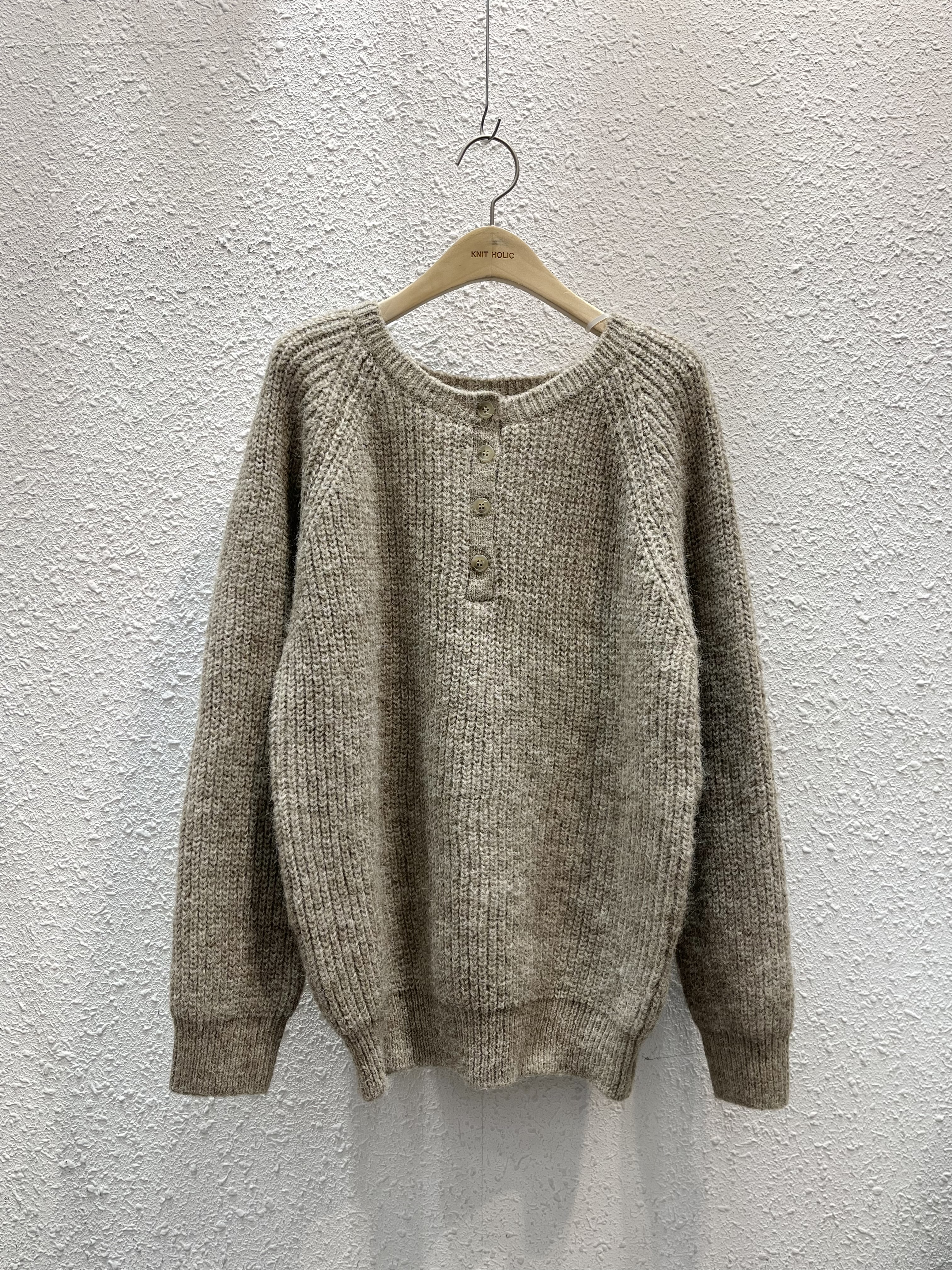 ボタンヘンリーネック長袖ニット | 詳細画像12