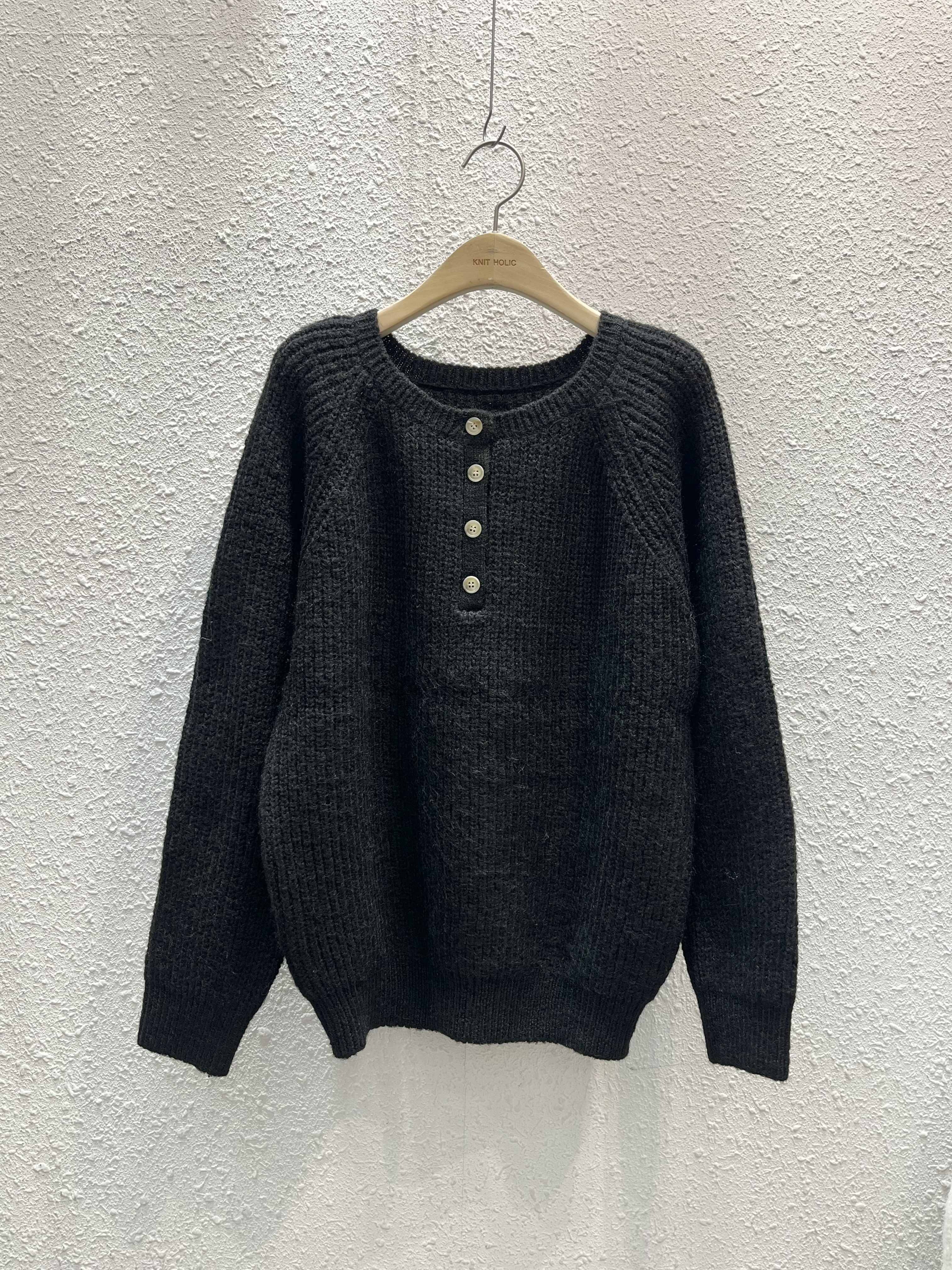 ボタンヘンリーネック長袖ニット | 詳細画像8