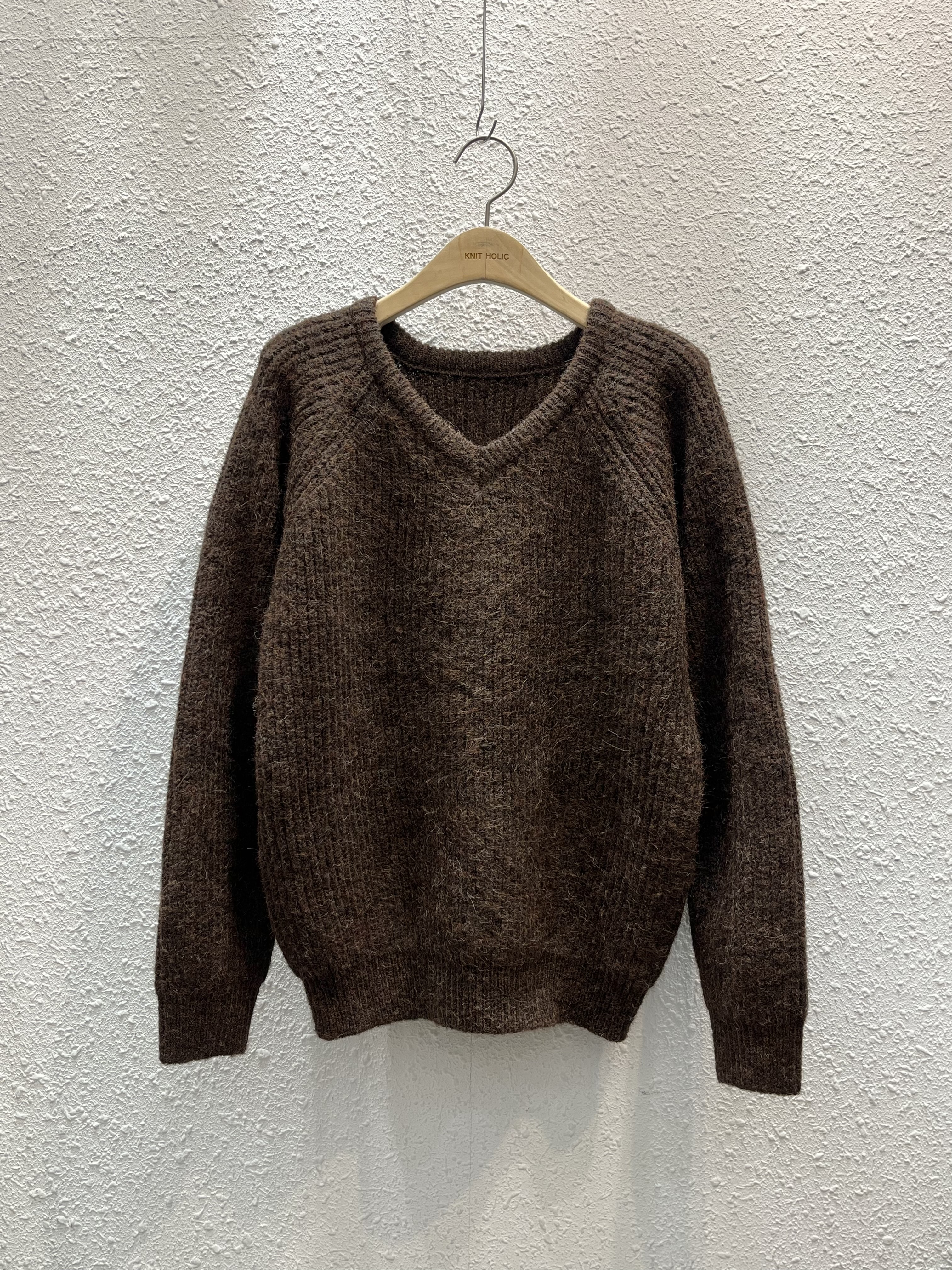 Vネックベーシック長袖ニット | 詳細画像17