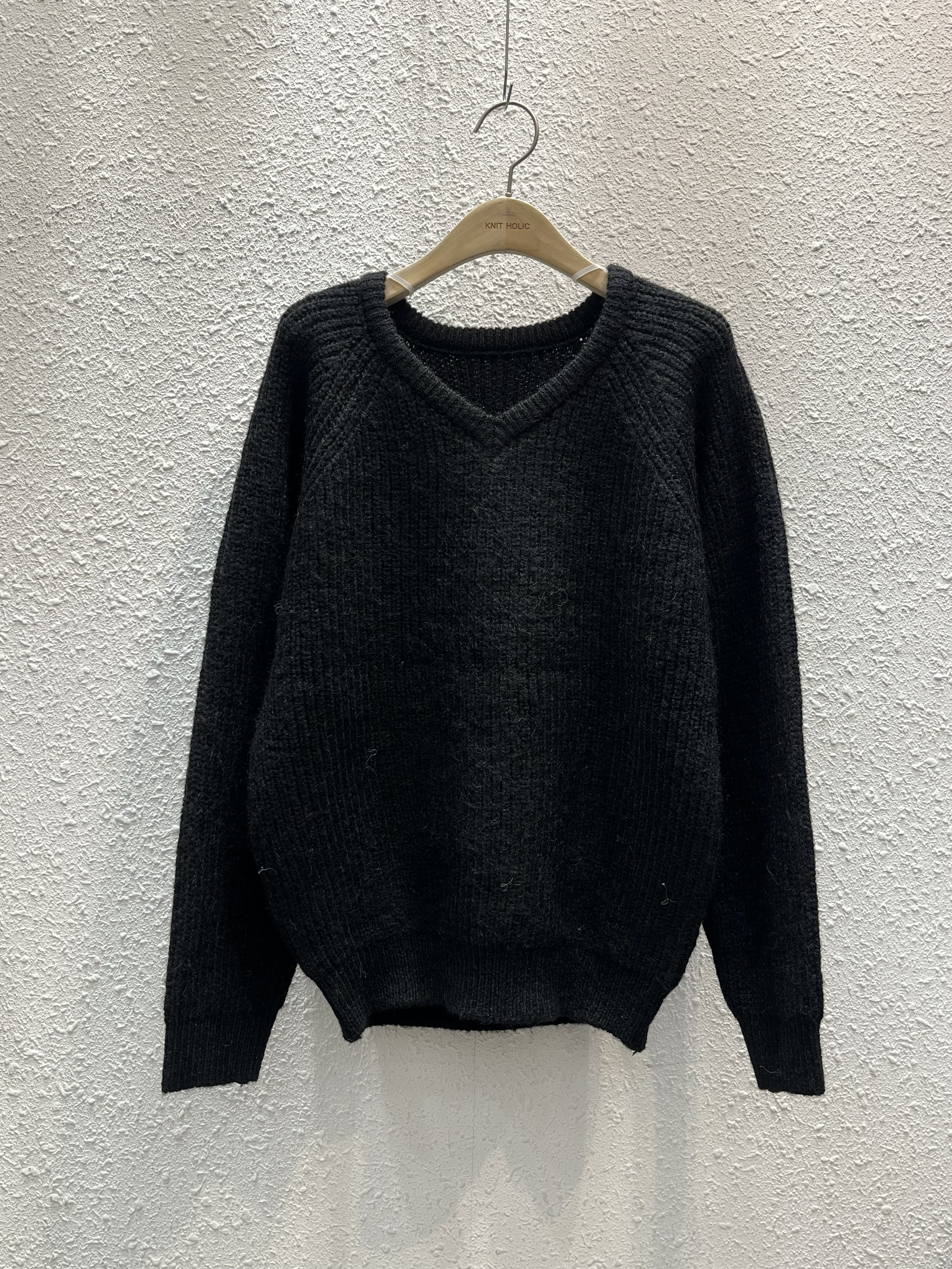 Vネックベーシック長袖ニット | 詳細画像14