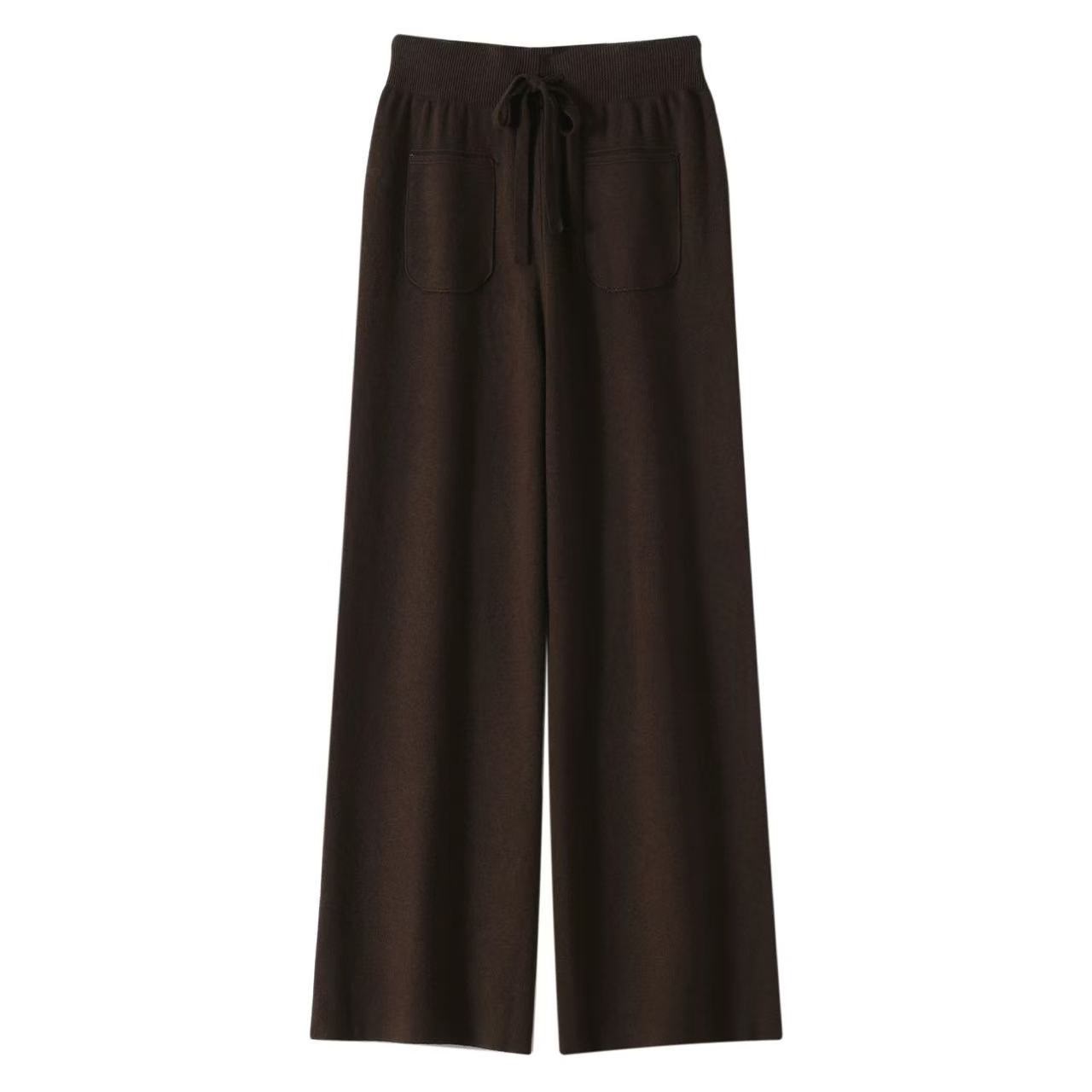 ニットポケットウエストゴムストレートワイドパンツ | 詳細画像14