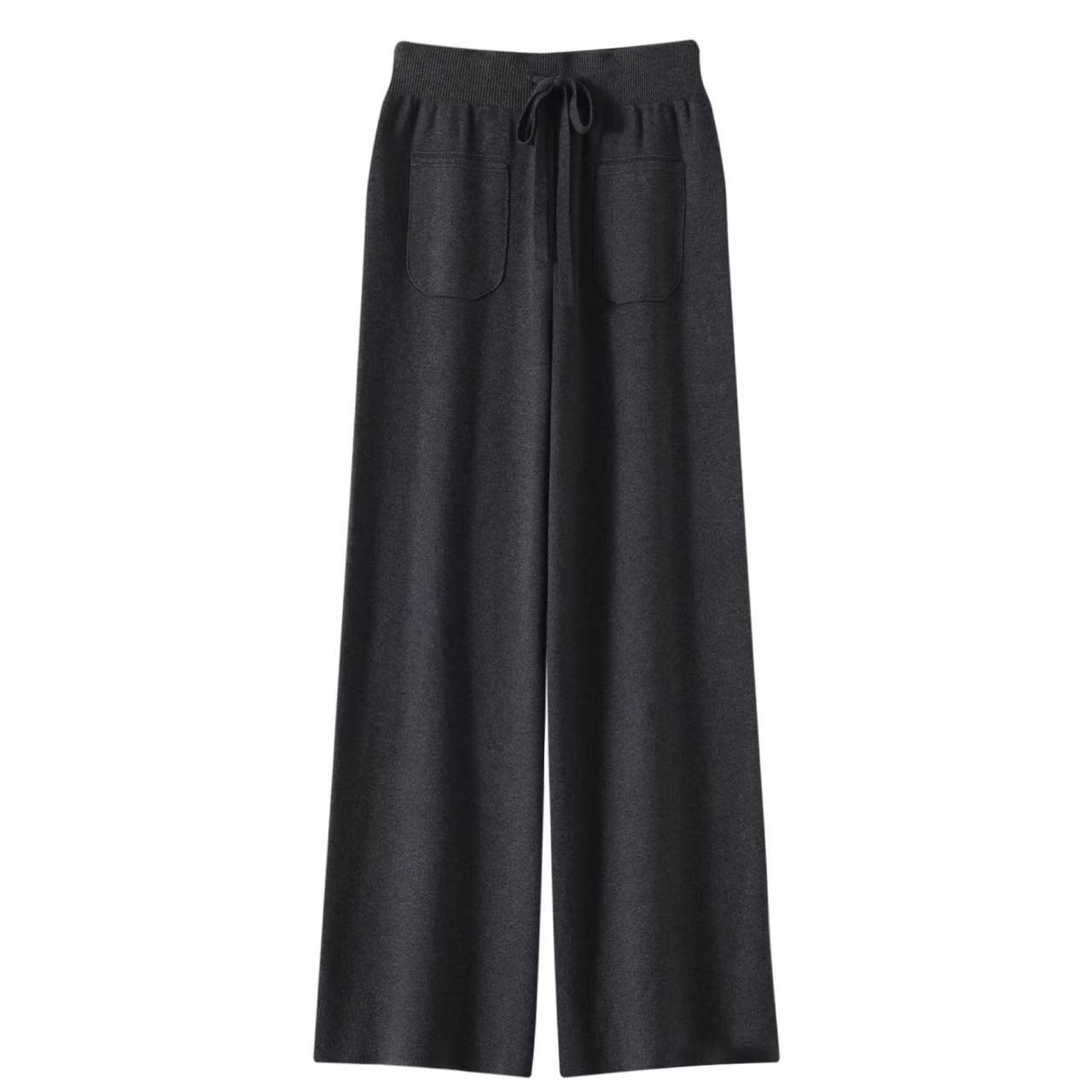 ニットポケットウエストゴムストレートワイドパンツ | 詳細画像16