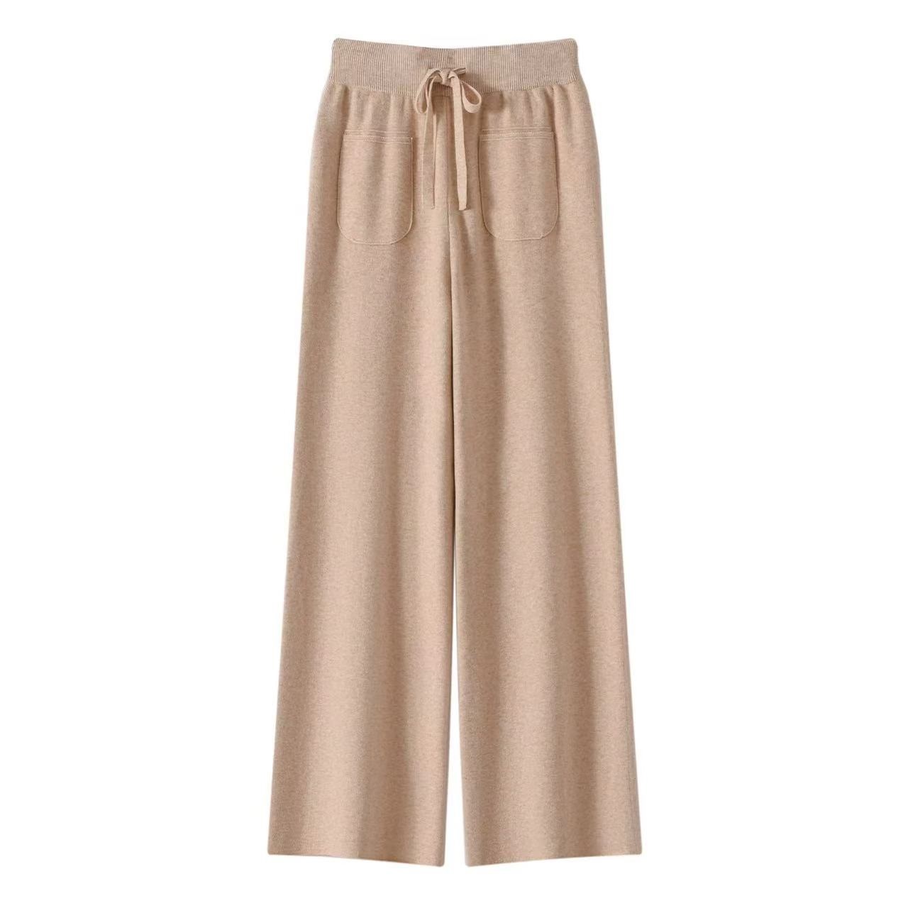 ニットポケットウエストゴムストレートワイドパンツ | 詳細画像17