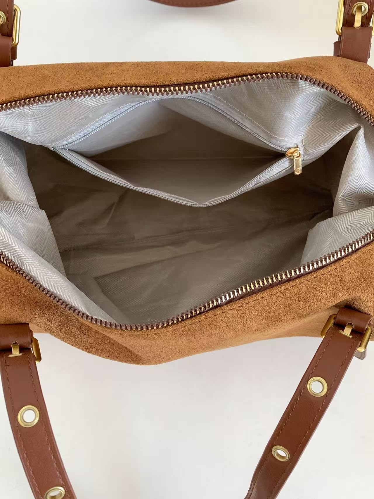 スエード調バックルカラートートバッグ | 詳細画像10