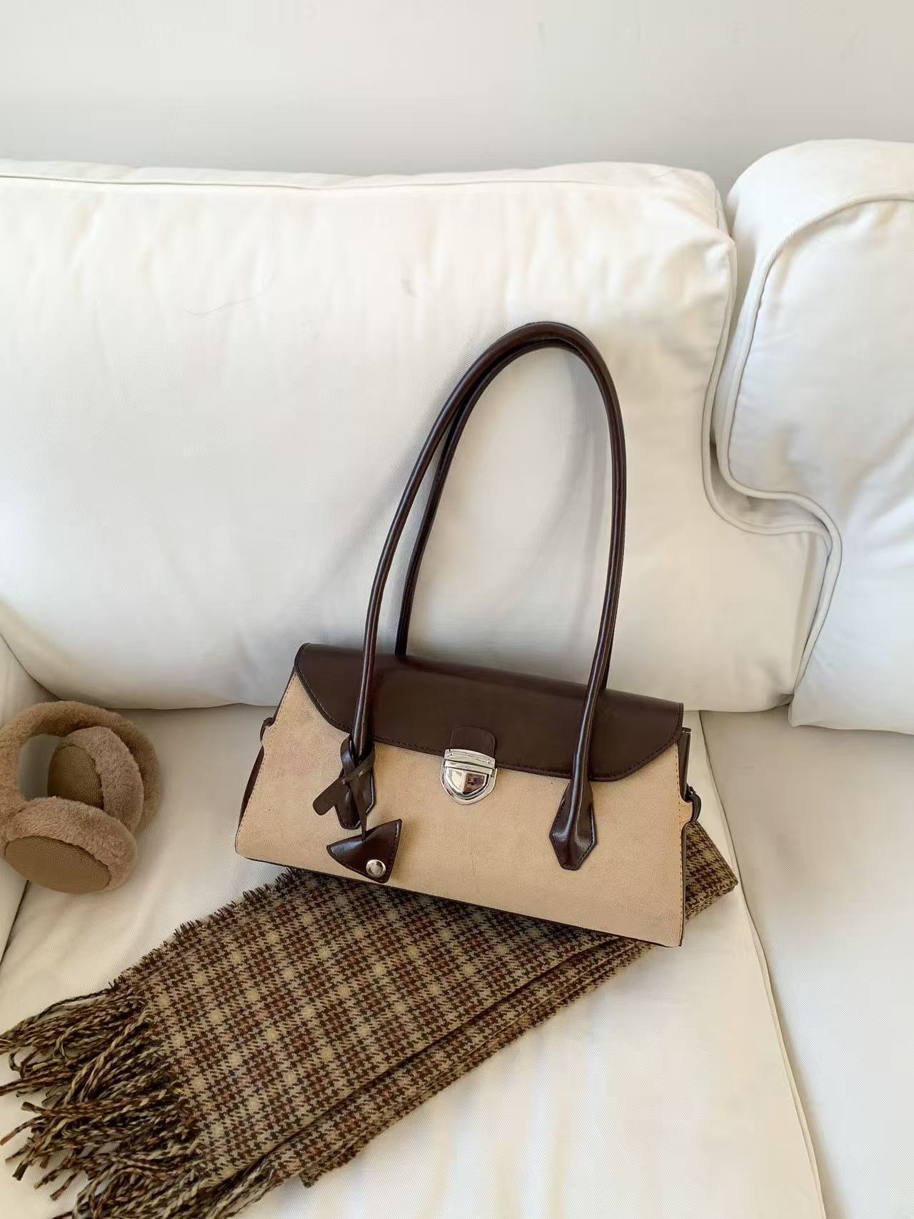 レザー調カラートートバッグ | 詳細画像2