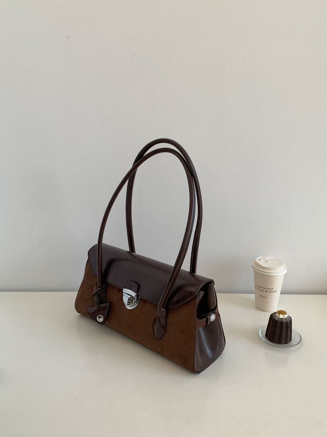 レザー調カラートートバッグ | 詳細画像18