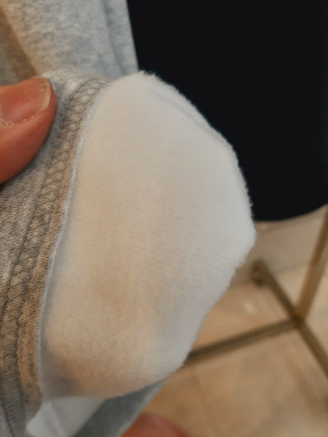 ファー裏地ドローストリングウエストゴムワイドカラーパンツ | 詳細画像2