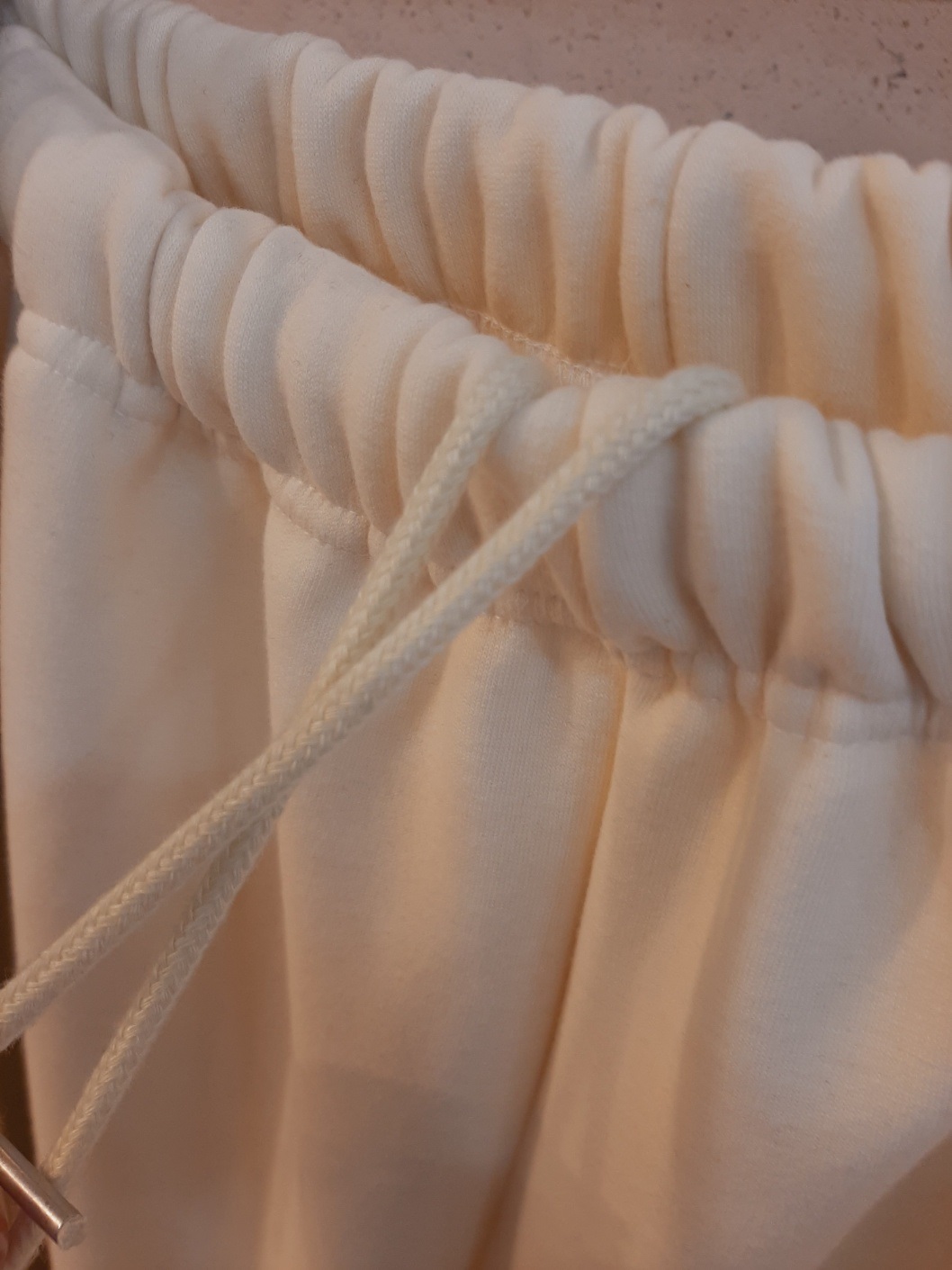 ファー裏地ドローストリングウエストゴムワイドカラーパンツ | 詳細画像14