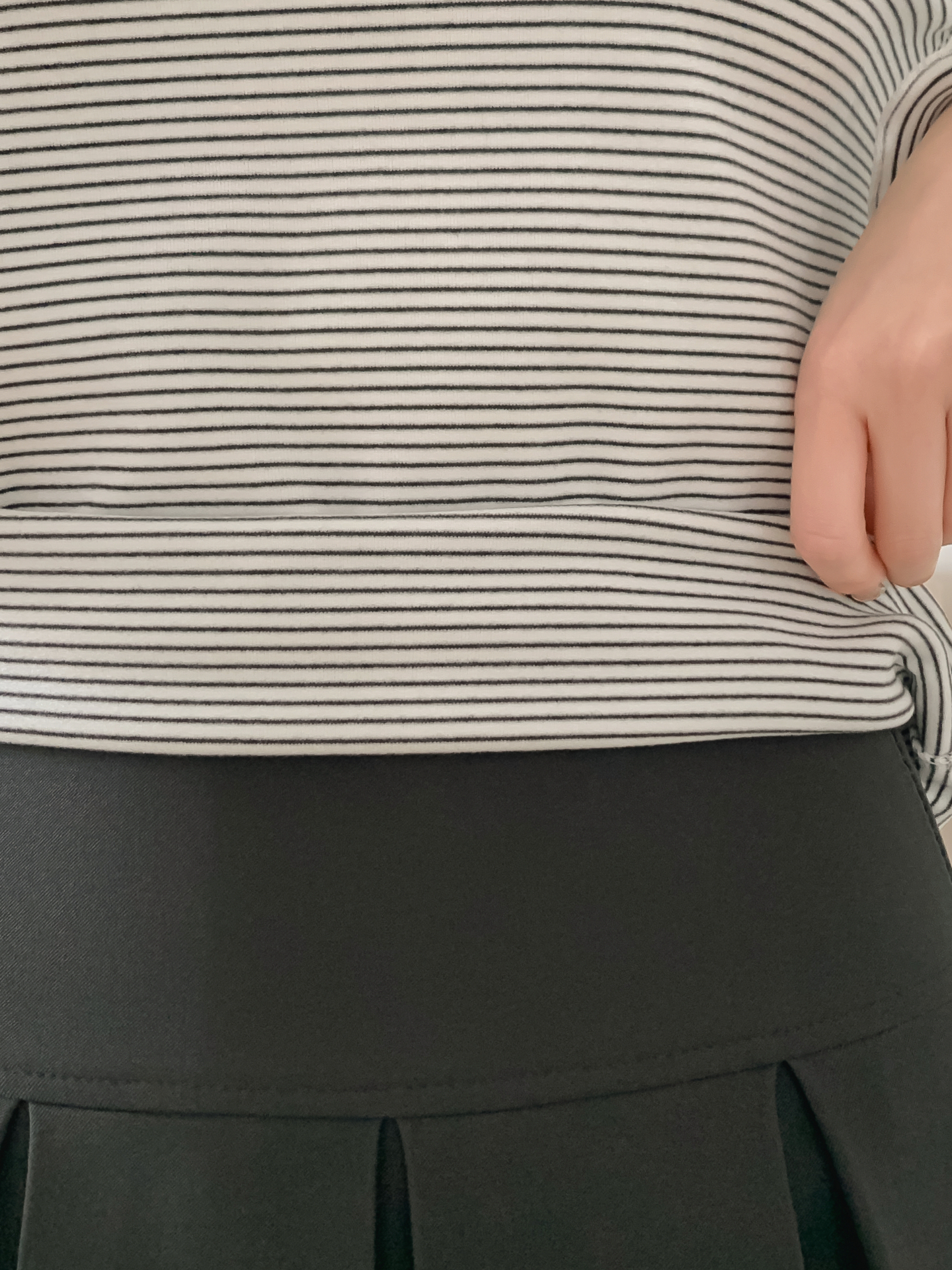 タートルネックメロウ長袖ボーダーTシャツ | 詳細画像19