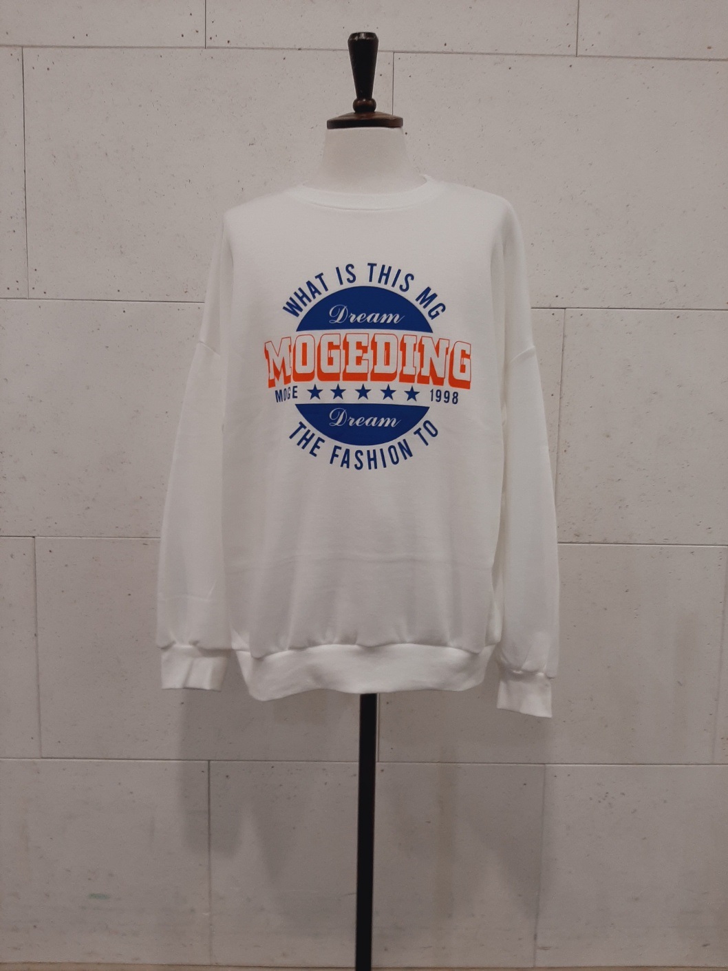 裏起毛ラウンドネックオーバーサイズプリントスウェット | 詳細画像5