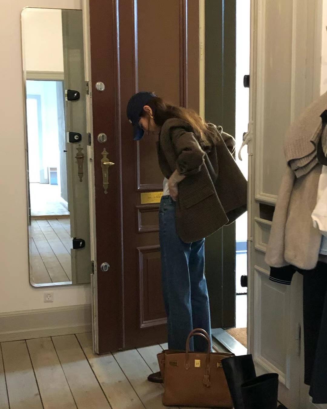 ウール混チェックジャケット | 詳細画像5