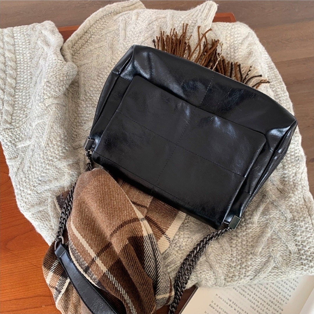 レザー調トートバッグショルダーバッグ | 詳細画像8